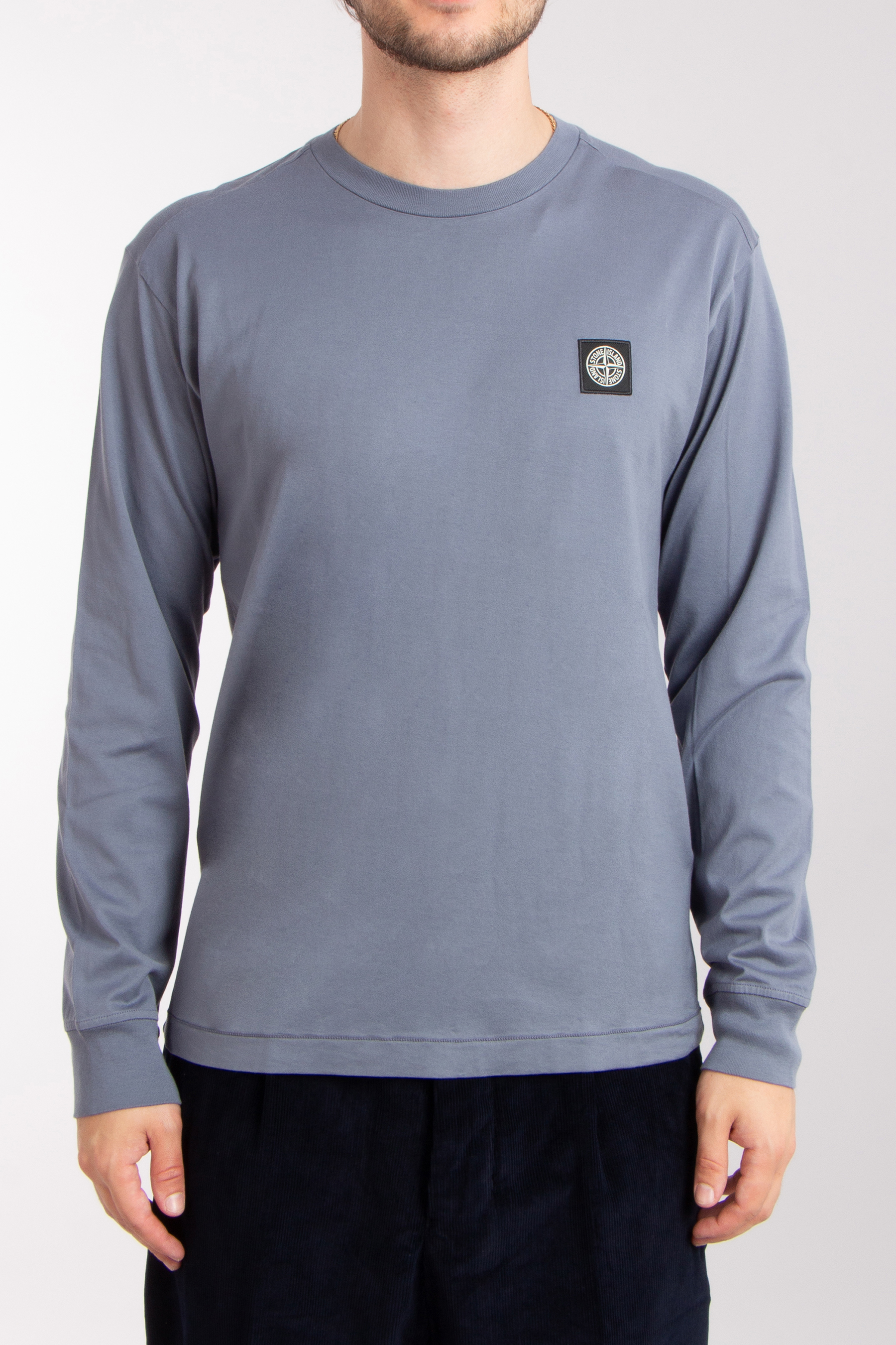 STONE ISLAND Cotton Jersey Longsleeve T-Shirt