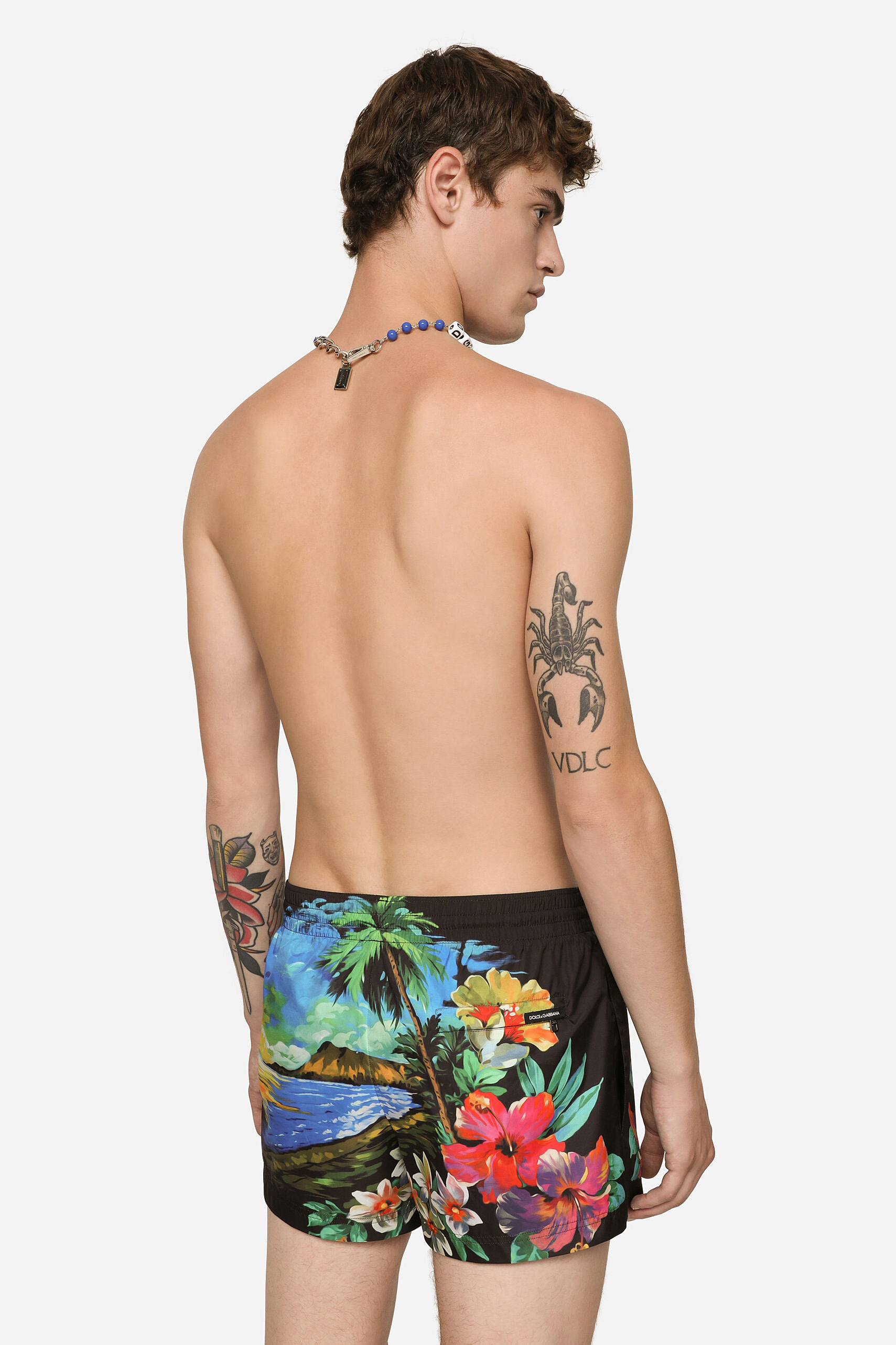 DOLCE & GABBANA Printed Swim Shorts