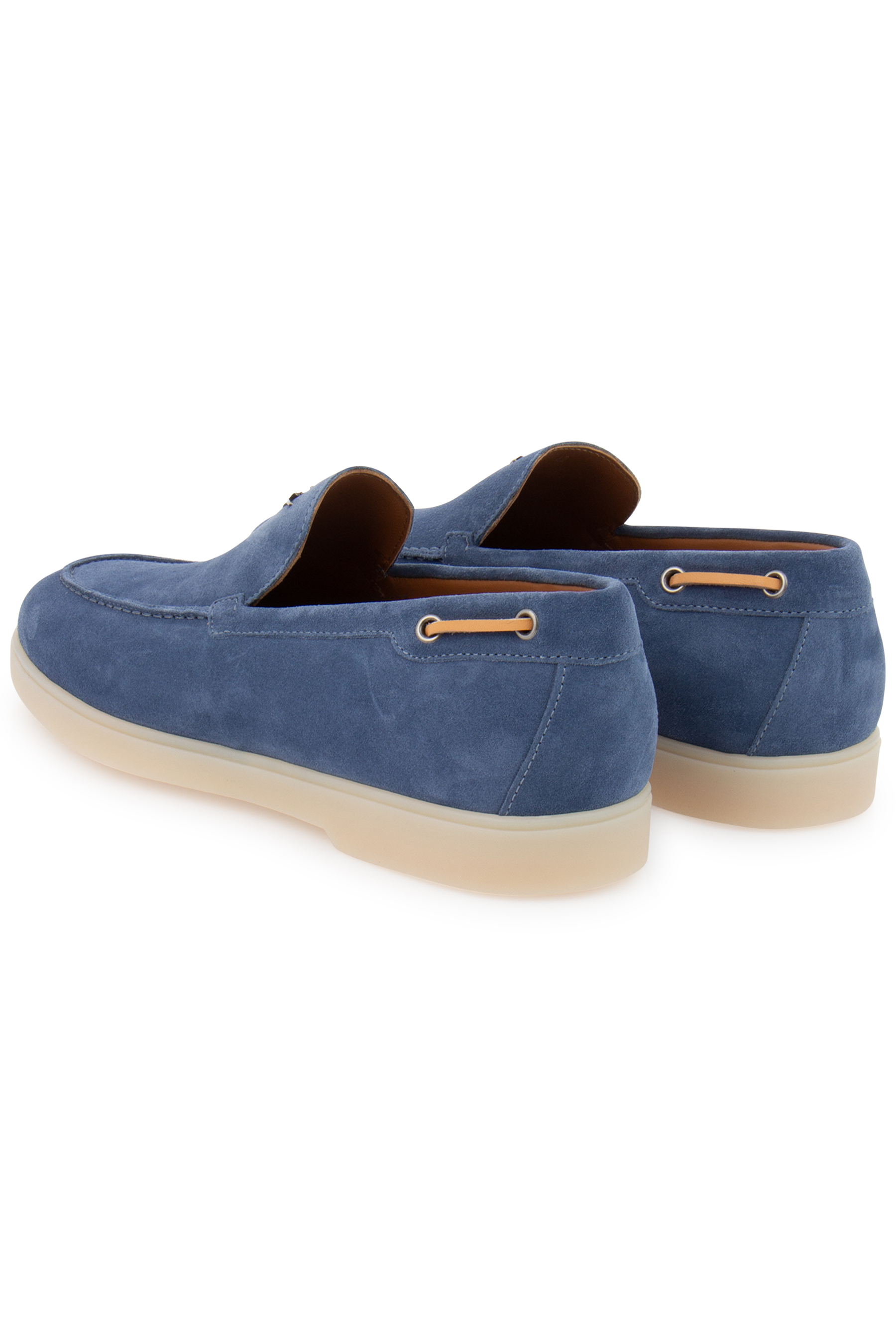 GIUSEPPE ZANOTTI Velour Boat Shoes The Maui