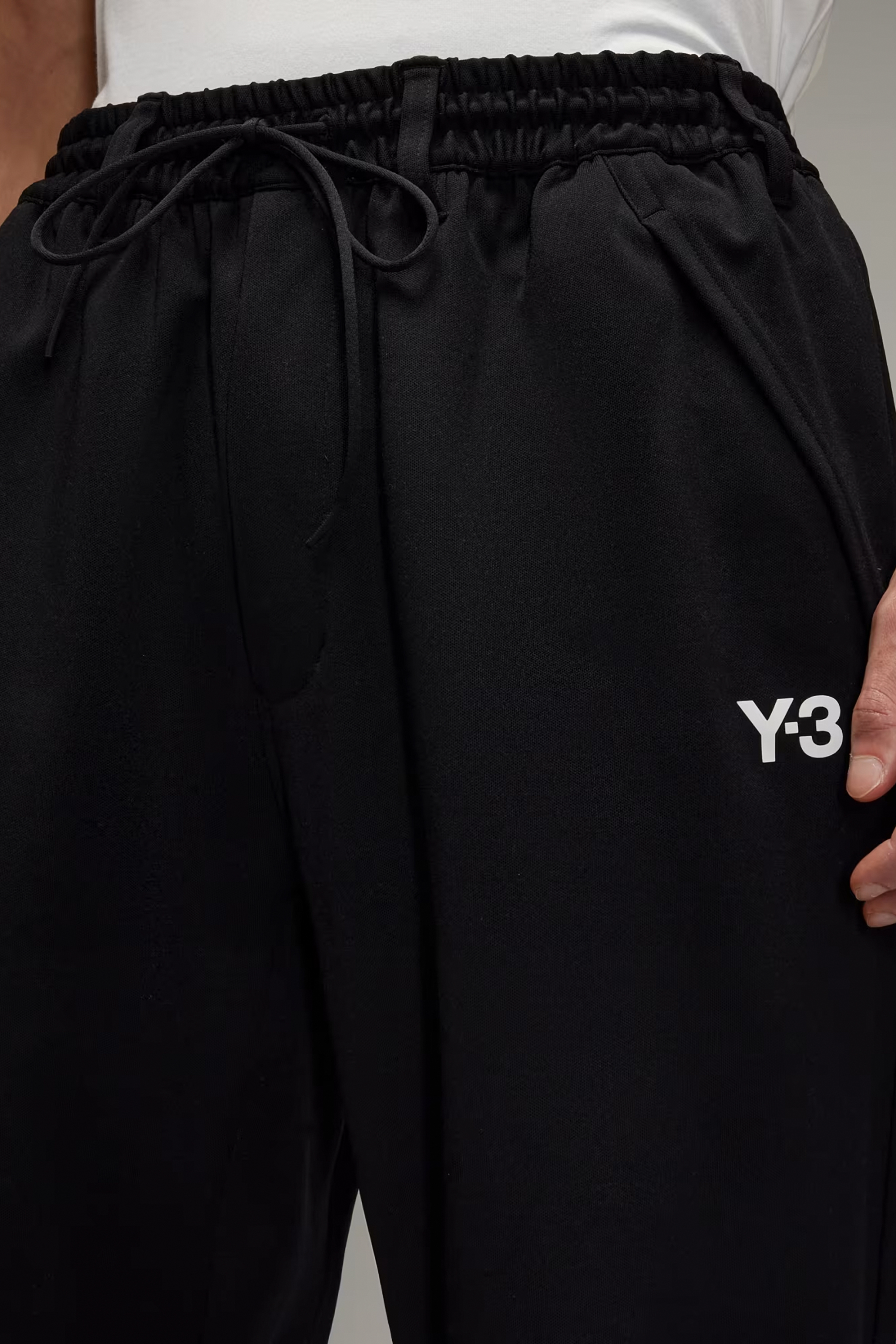 Y-3 Nylon 3-Stripes Cuffed Track Pants