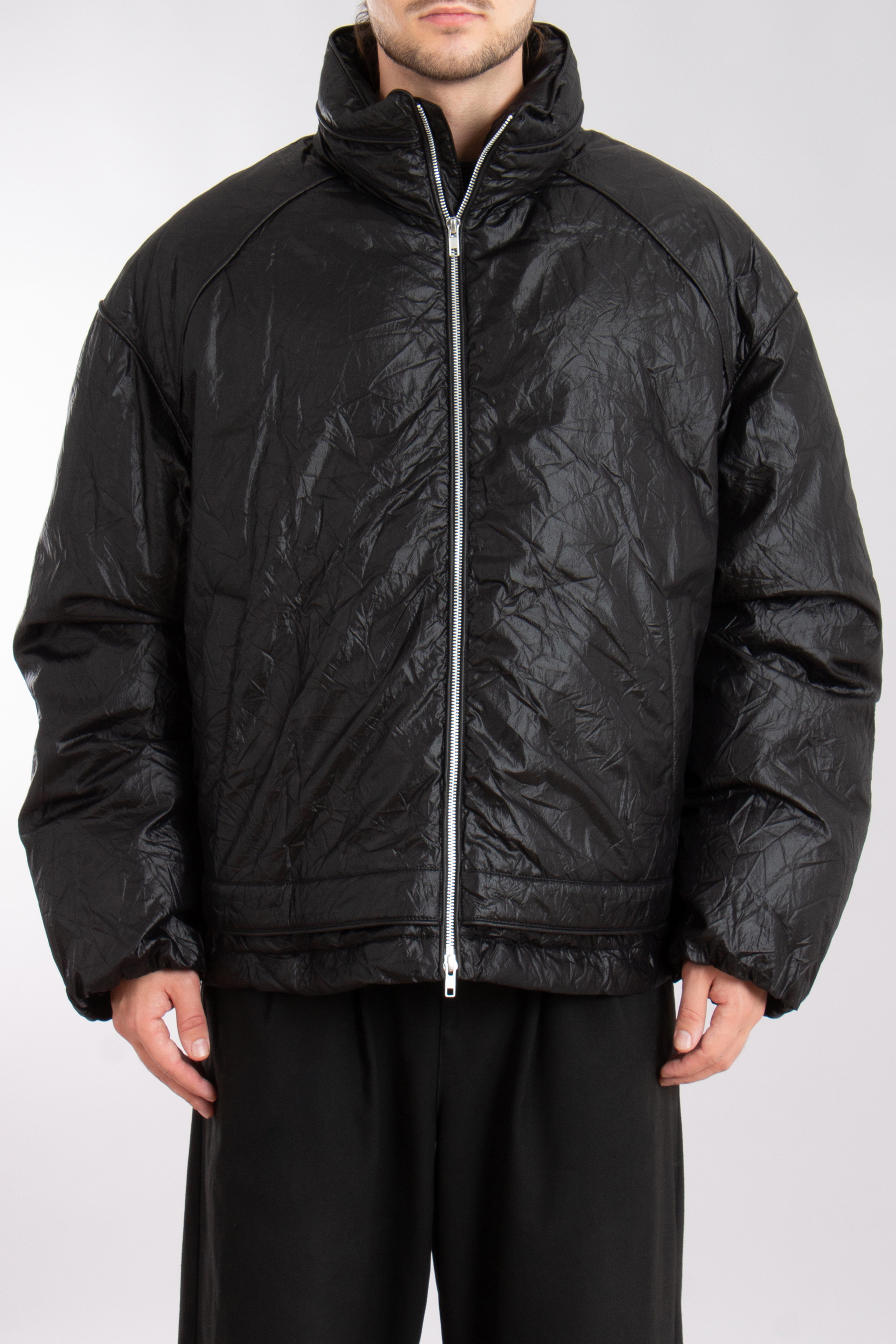 JUUN.J Crinkle Nylon Down Jacket