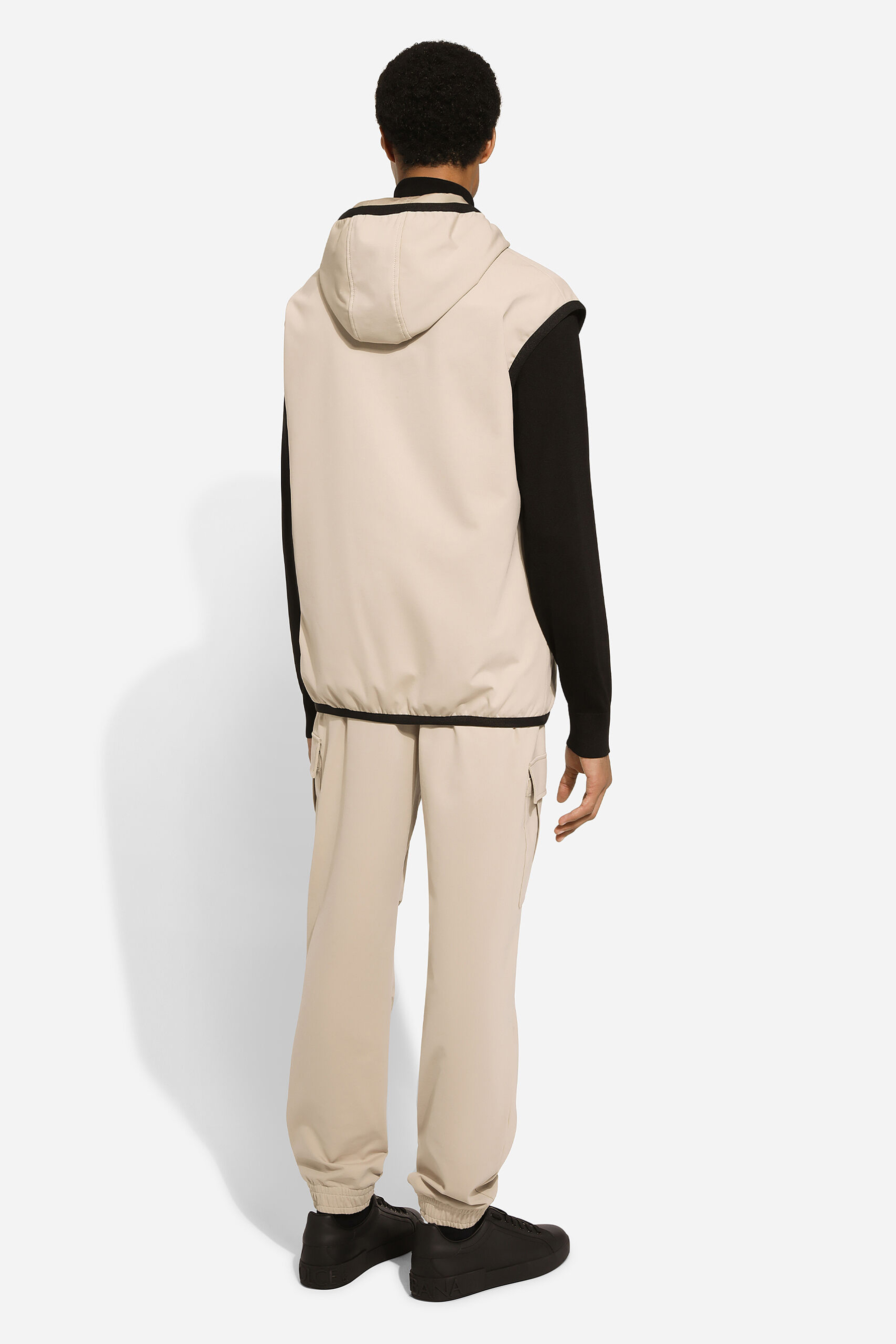 DOLCE & GABBANA Cotton Blend Stretch Vest