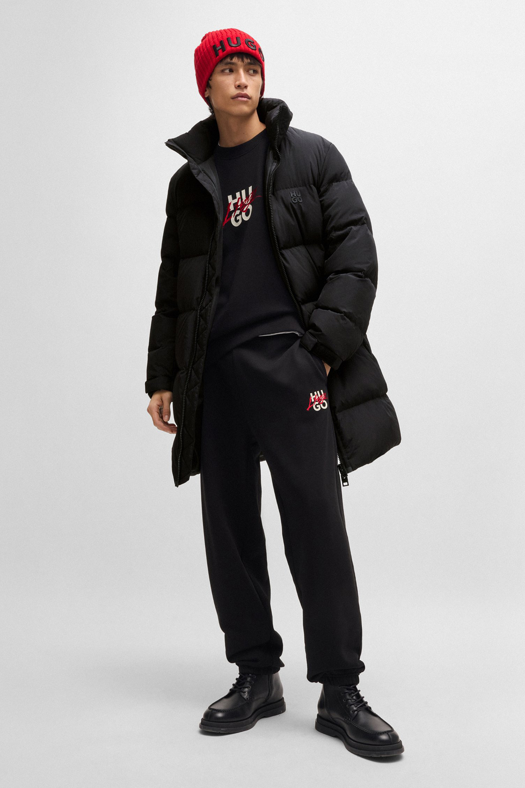 HUGO Nylon Down Coat Magnus