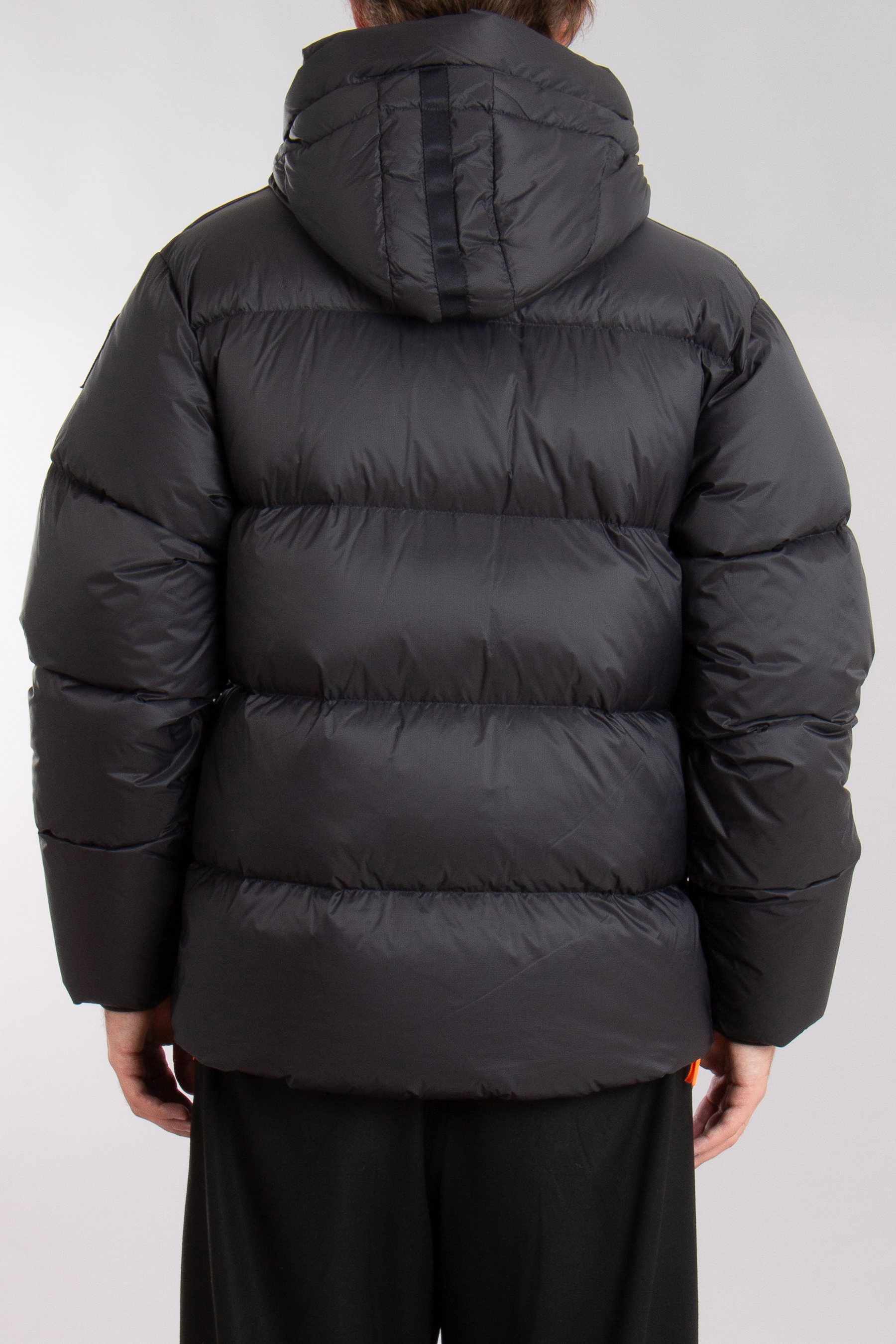 PARAJUMPERS Nylon Hooded Down Jacket Cloud