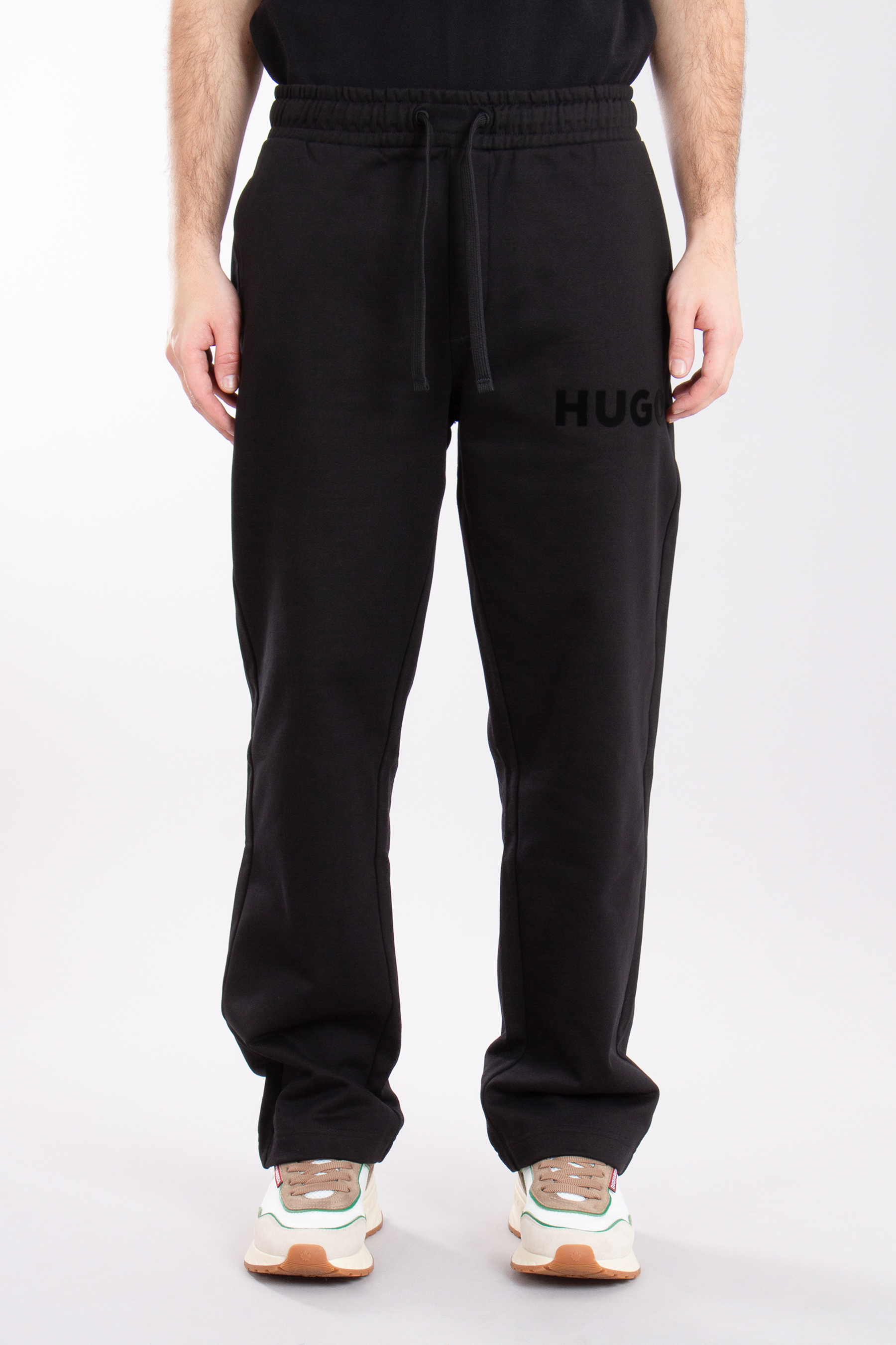 HUGO Loose Fit Printed Cotton French Terry Sweatpants Dumrulo