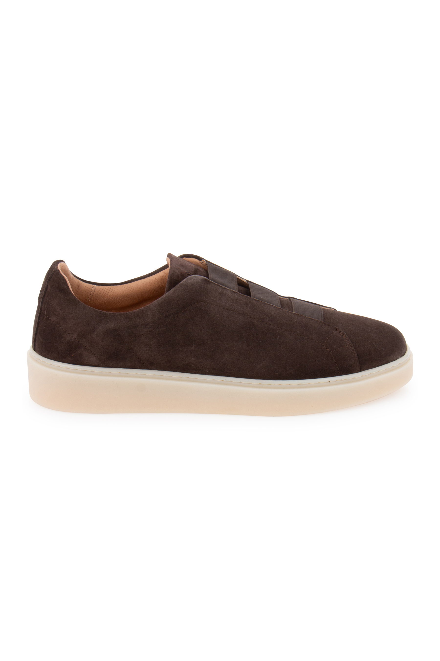 FABIANO RICCI Suede Slip On Sneakers