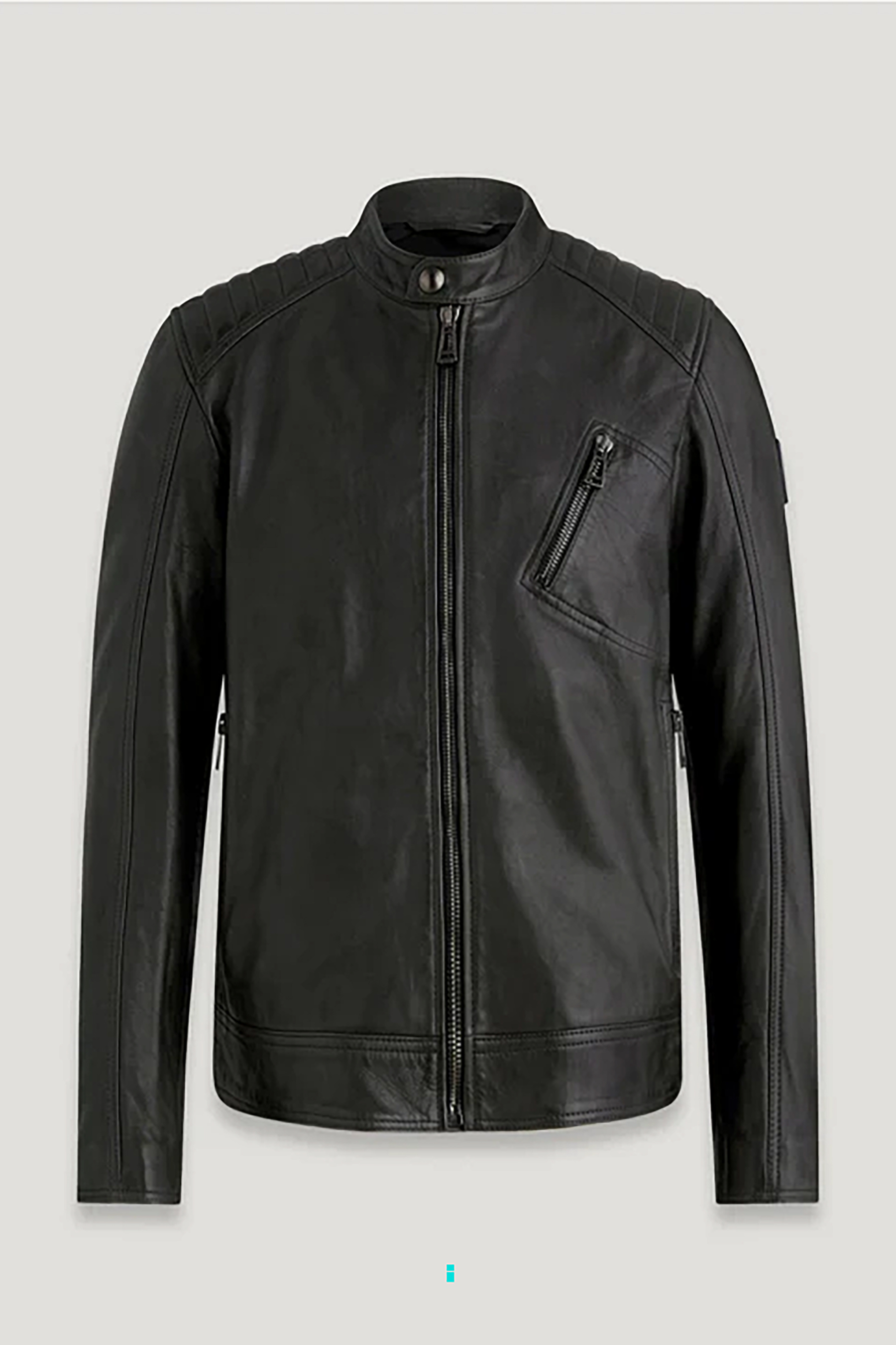 BELSTAFF Cheviot Lamb Leather V Racer Jacket