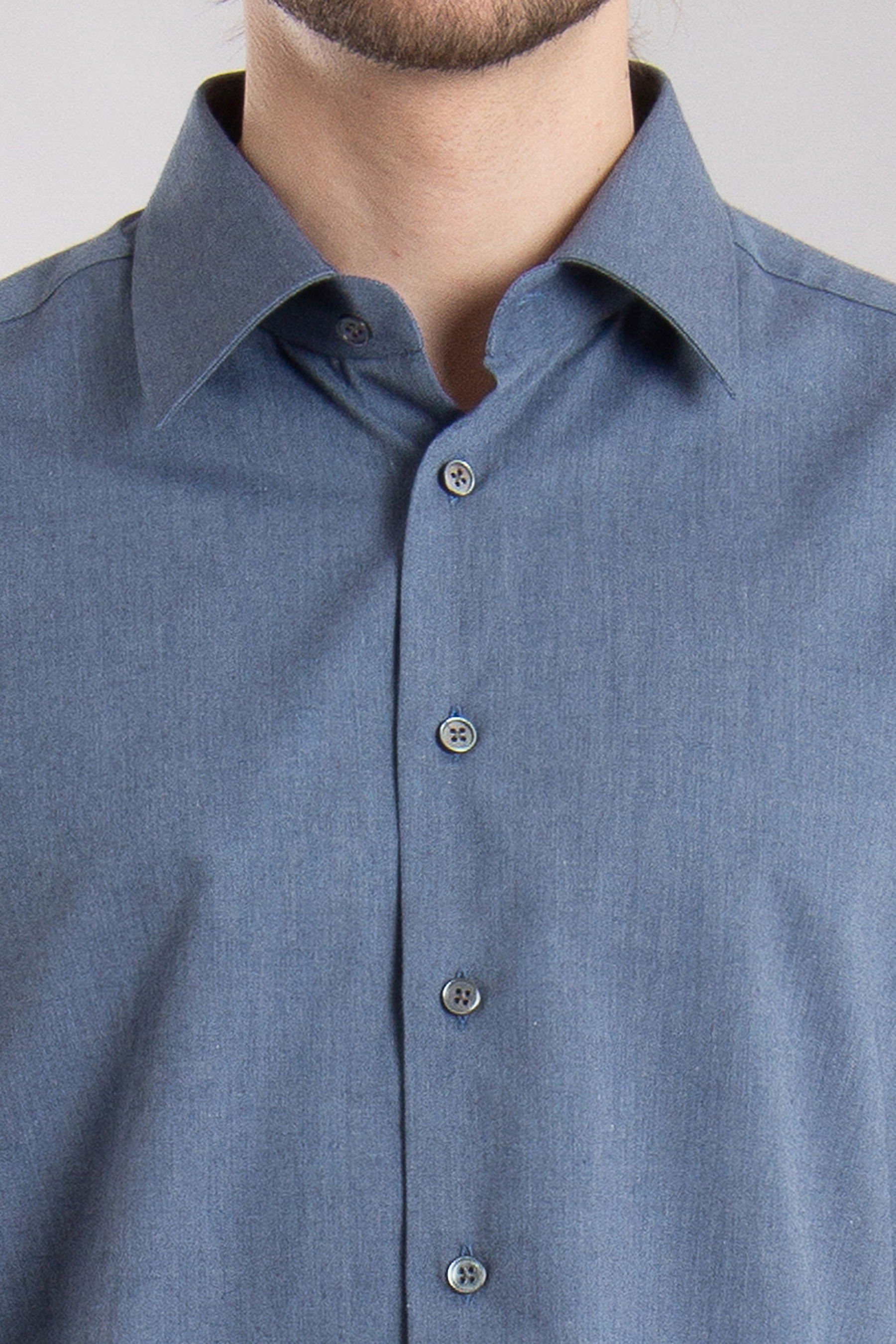 EMANUELE MAFFEIS Regular Fit Cotton Shirt