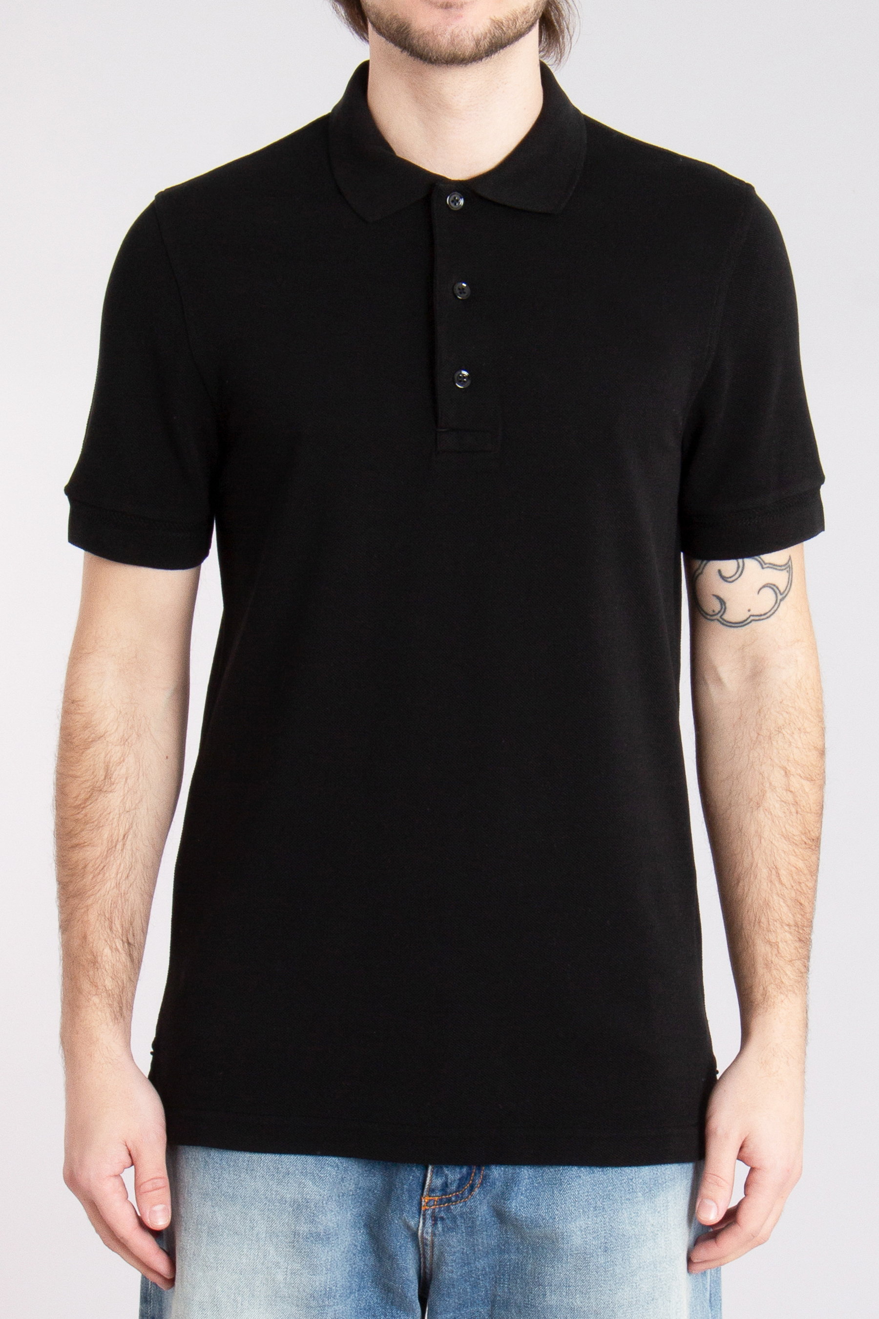 TOM FORD Garment-Dyed Lyocell-Cotton Piqué Polo Shirt