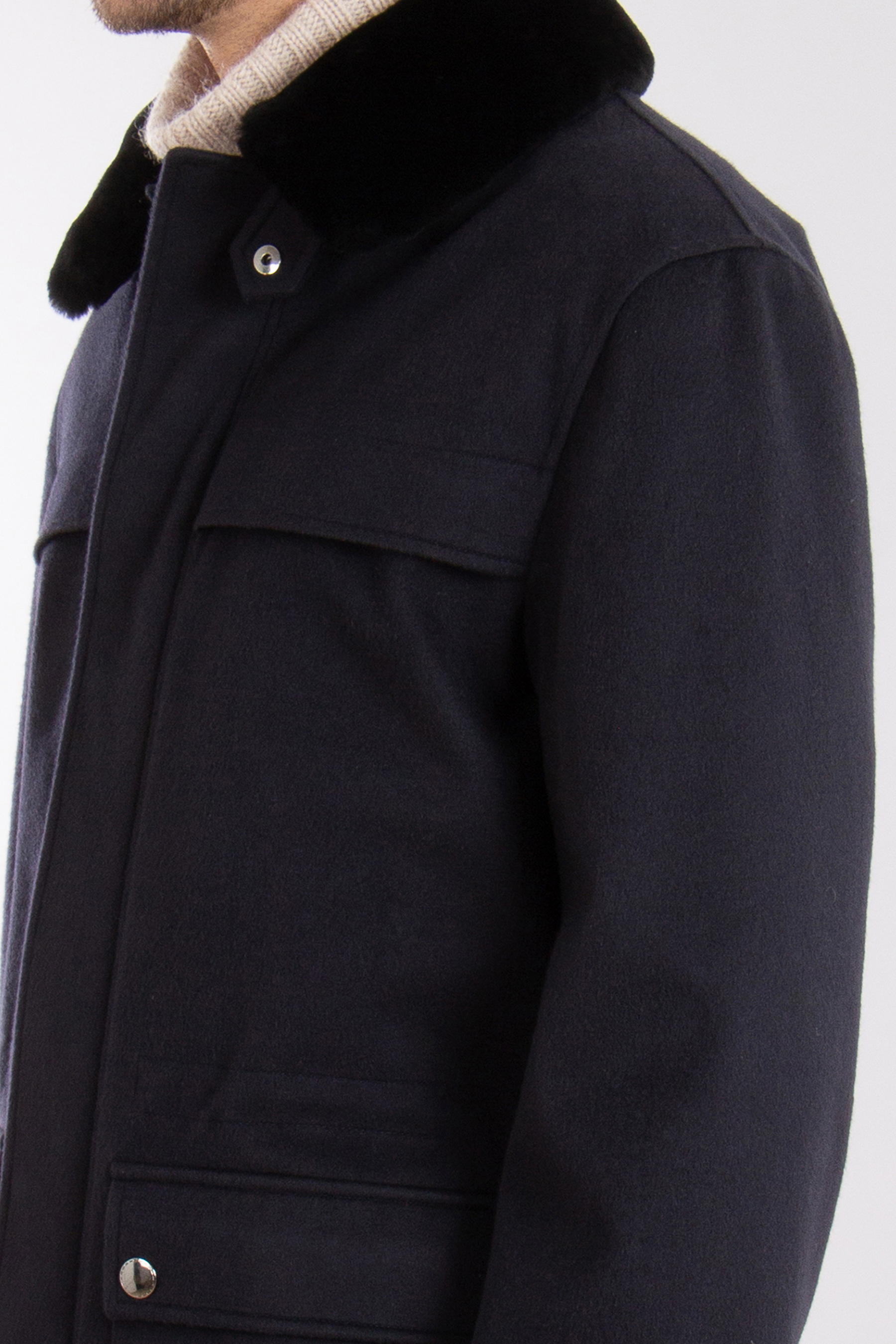 CANALI Rain & Wind Tech Cashmere Jacket