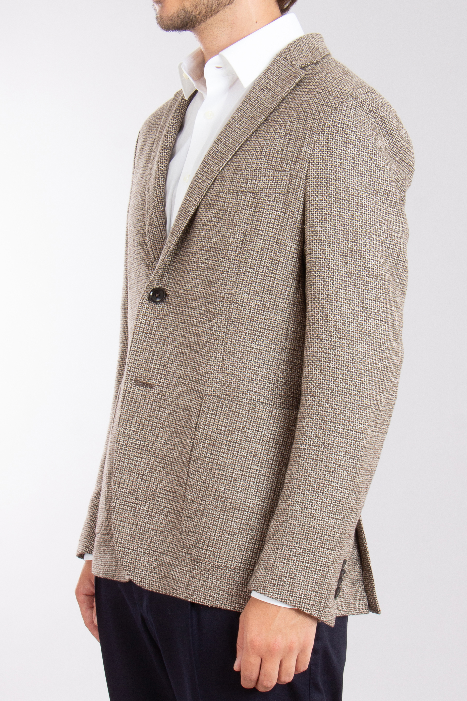 ZEGNA Wool-Silk-Cashmere Blend Jacket