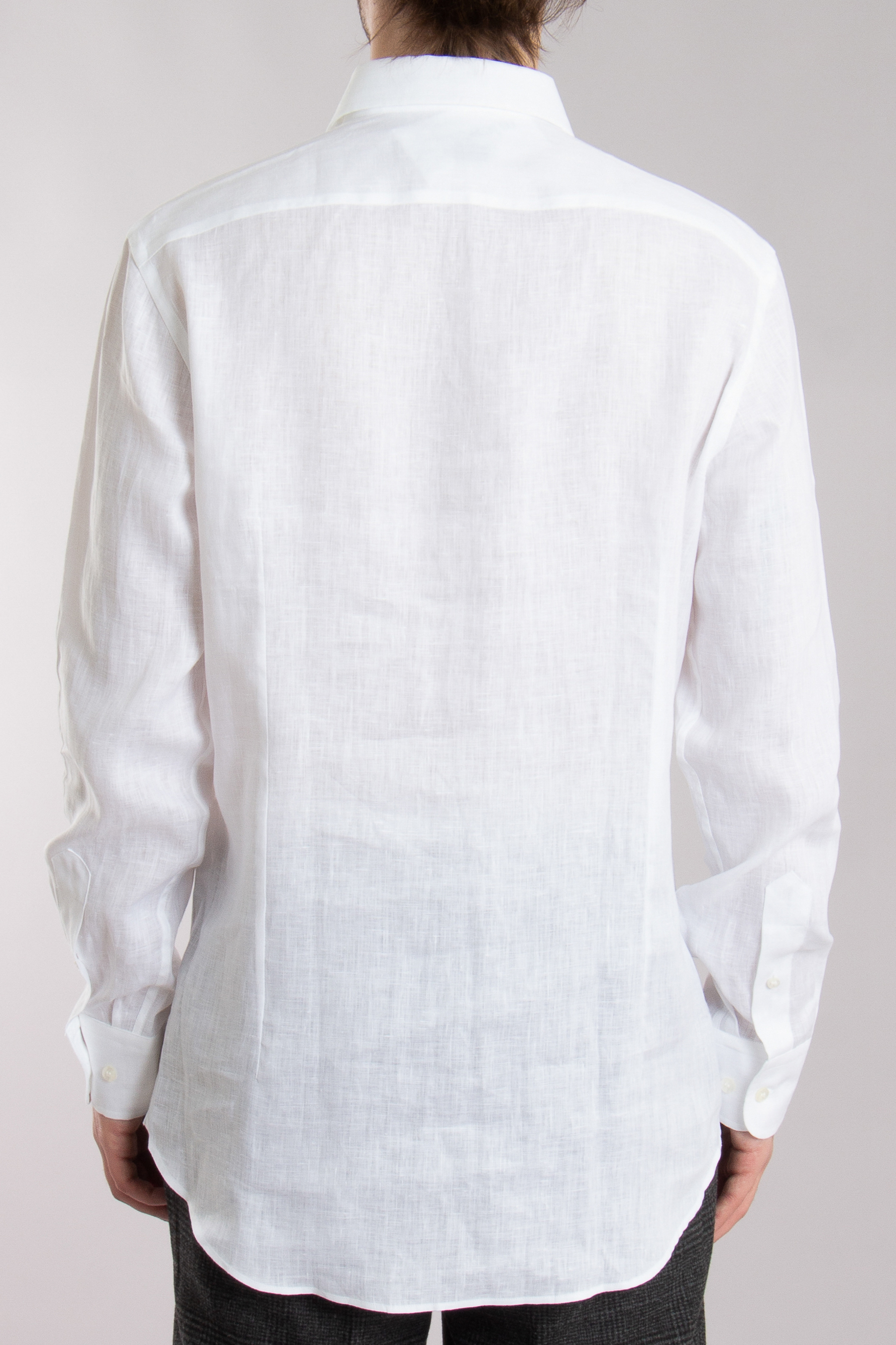 ETRO Roma Fit Embroidered Linen Shirt