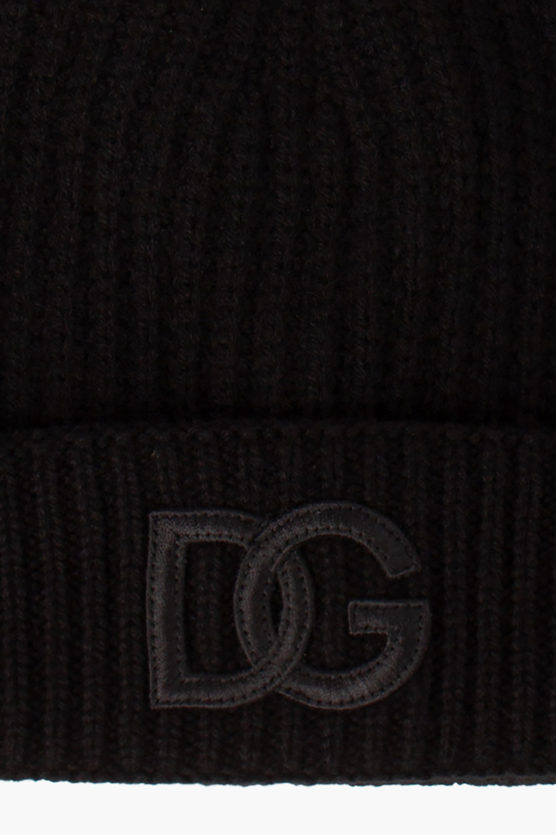 DOLCE & GABBANA Ribbed Cashmere Hat