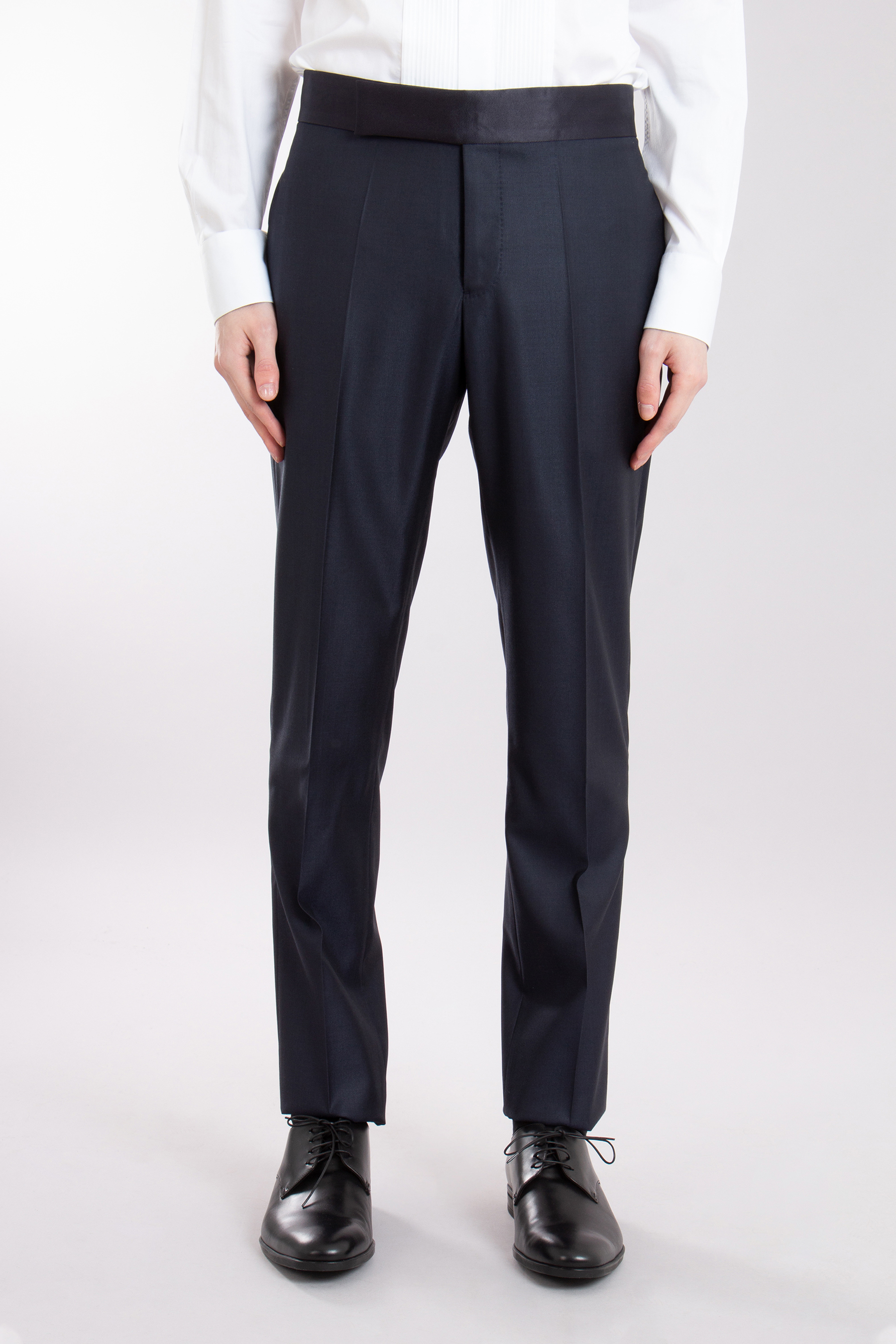 EMPORIO ARMANI Virgin Wool-Silk Blend Tuxedo Savile Line