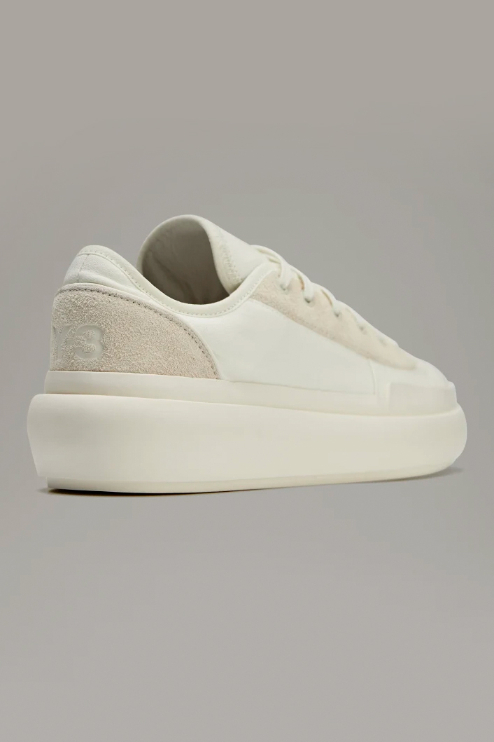 Y-3 Woven Textil & Suede Sneakers Ajatu Court Low 