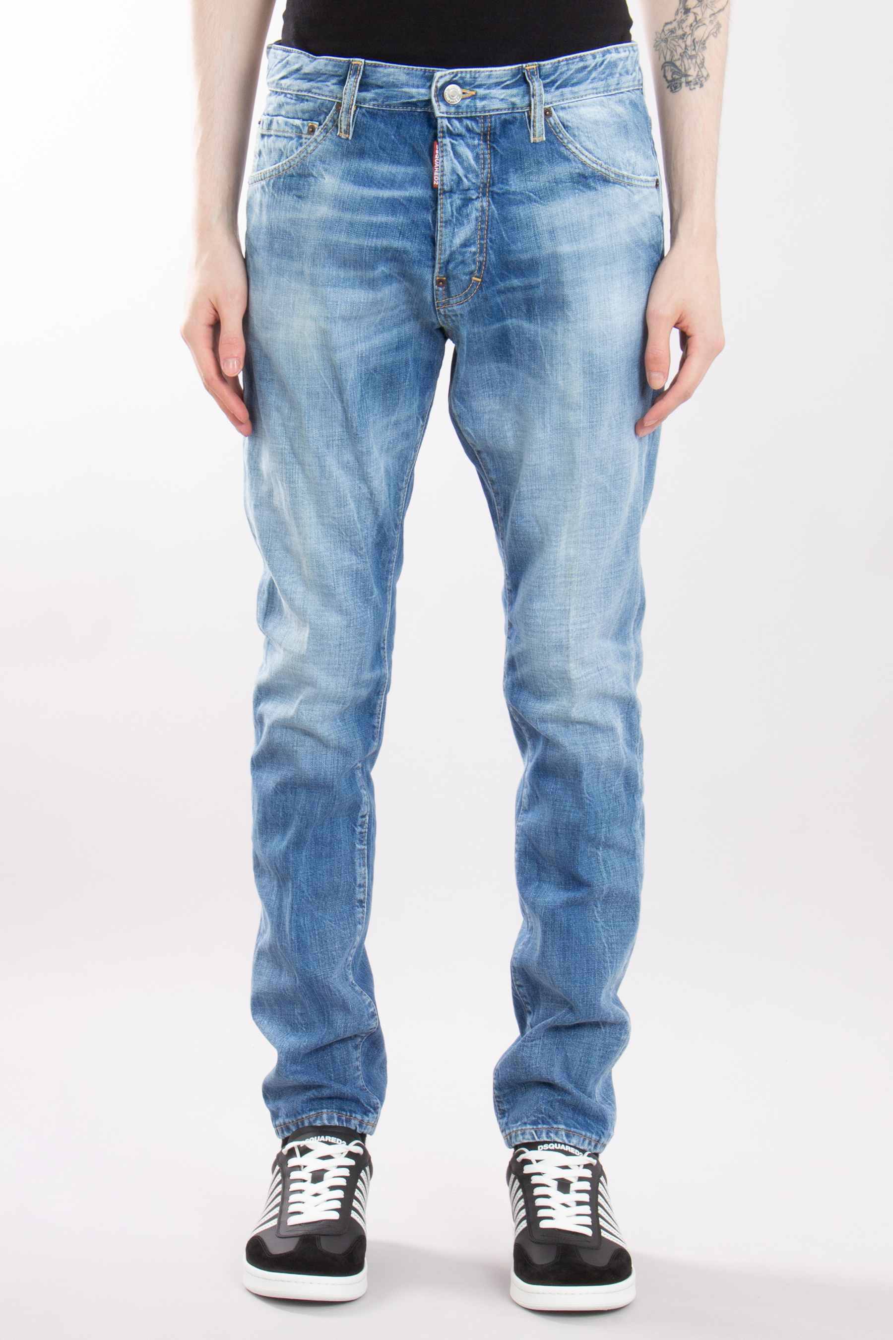 DSQUARED2 Cotton Denim Cool Guy Jeans