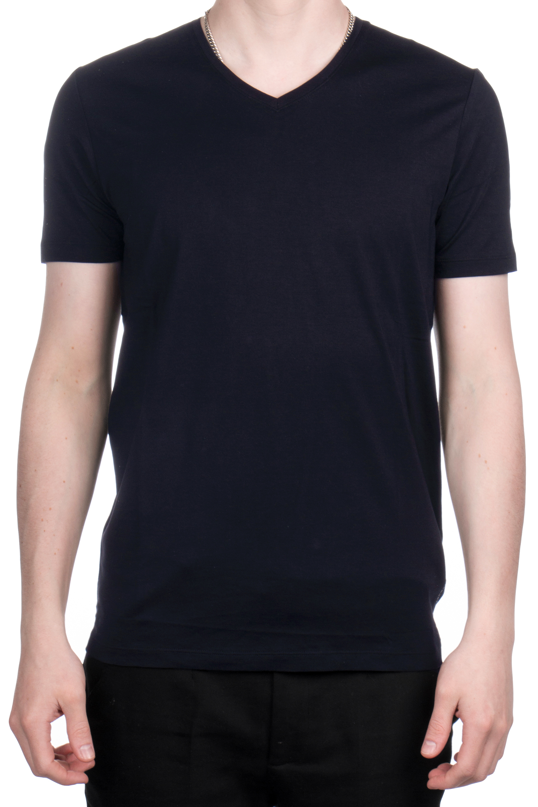 TRUSTED HANDWORK Supima V-Neck T-Shirt Boston