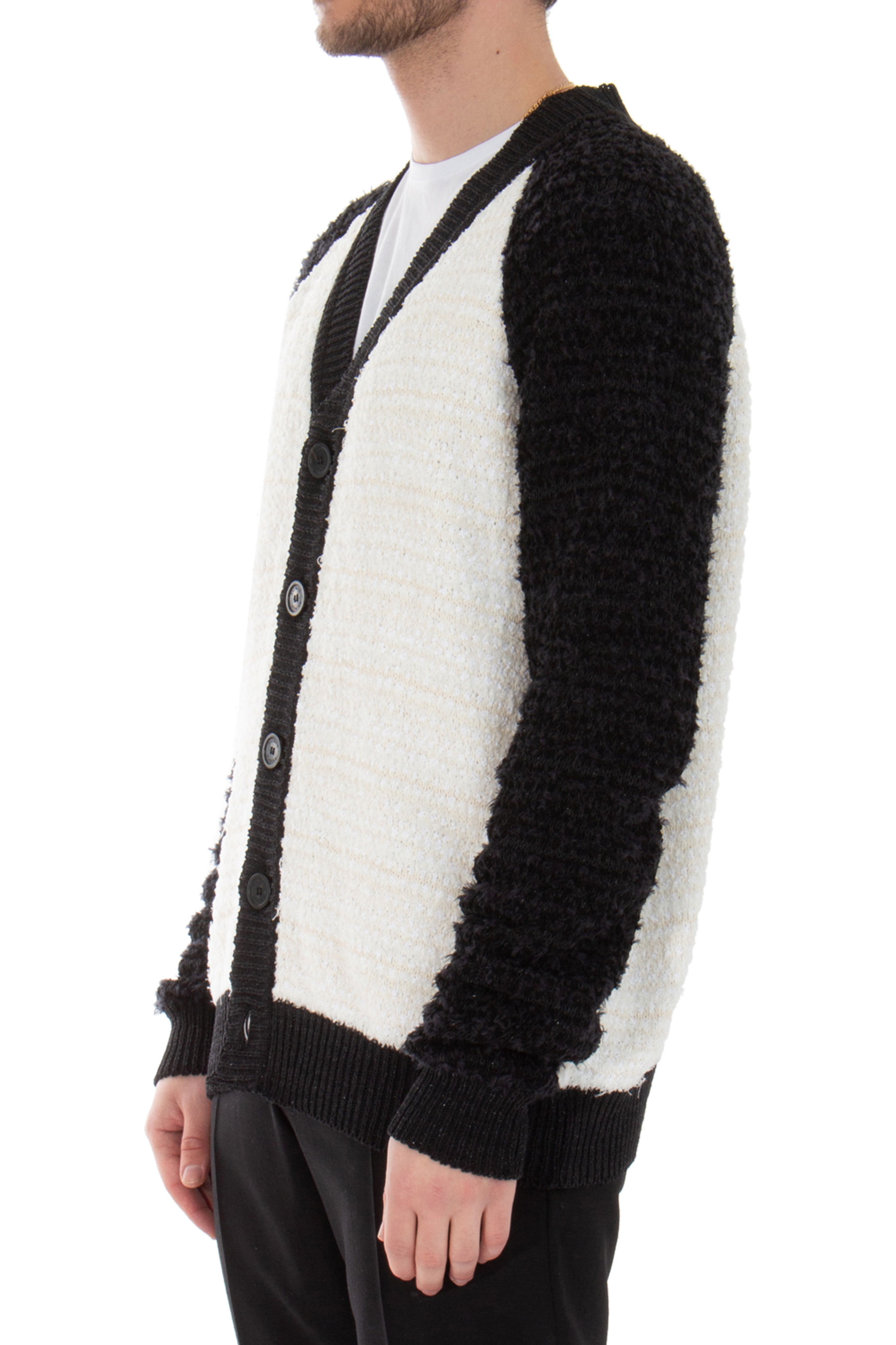 BALMAIN Embroidered Cotton-Nylon Blend Cardigan