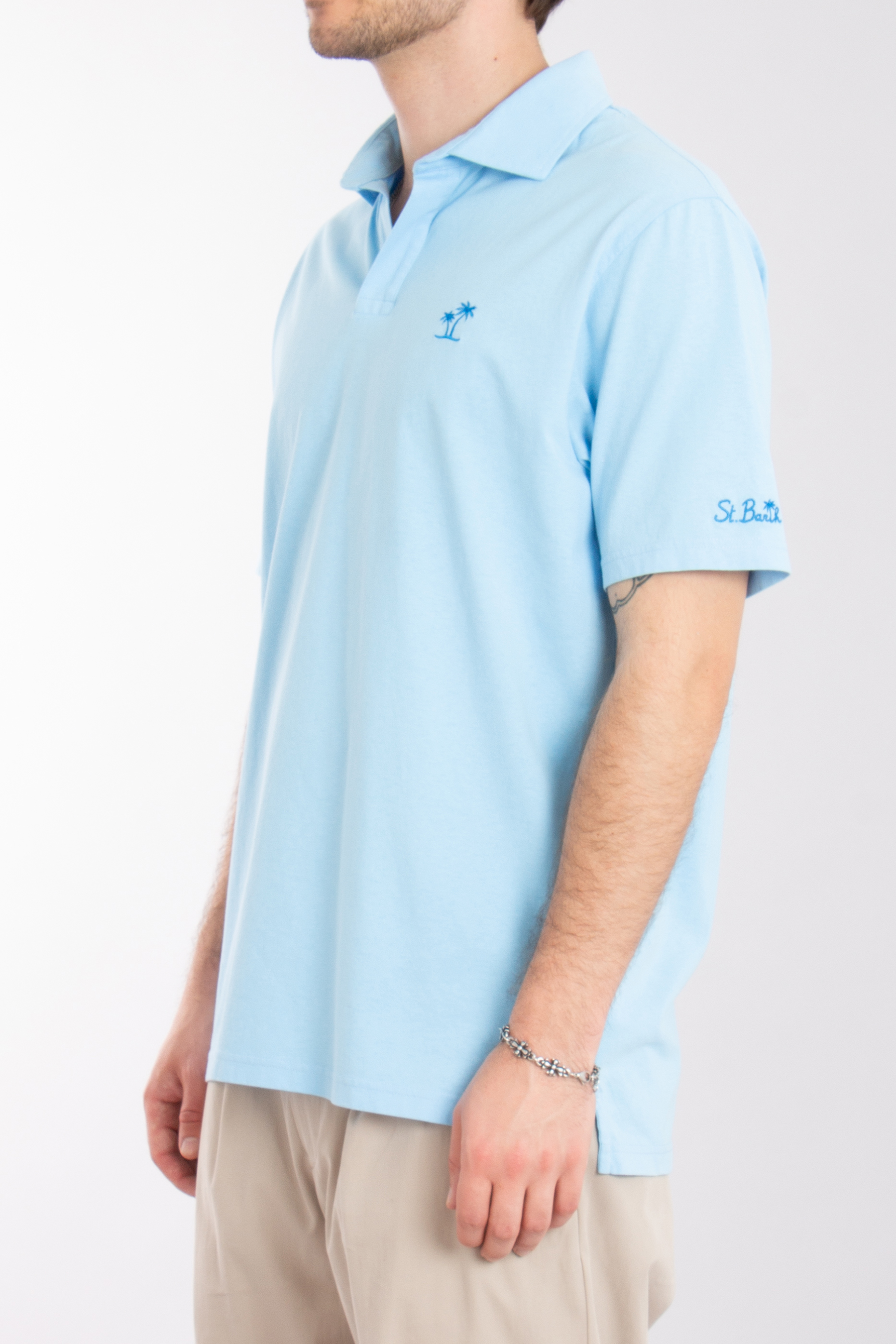 MC 2 SAINT BARTH Cotton Polo Shirt Brighton