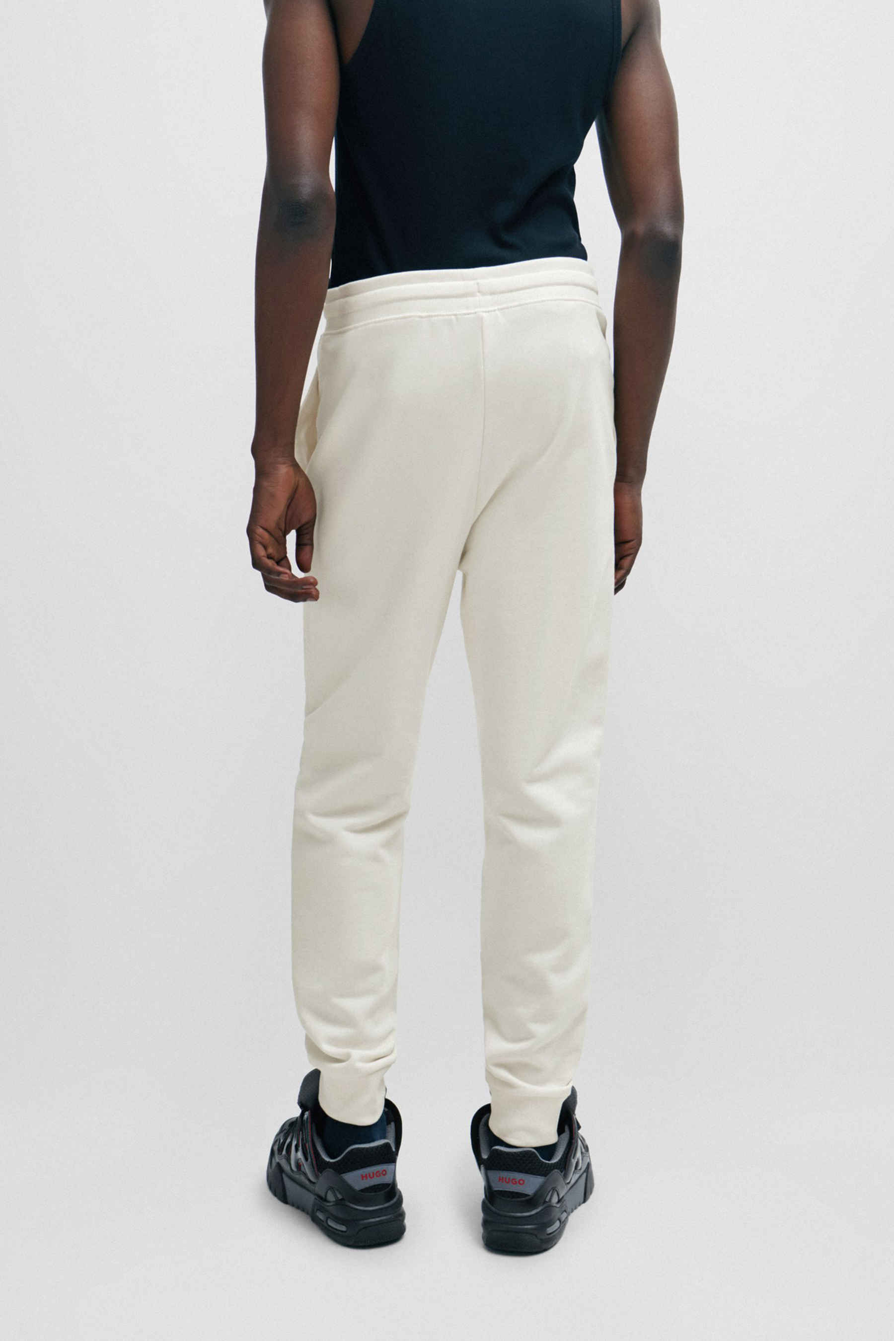 HUGO Printed Cotton Sweatpants Dayote 