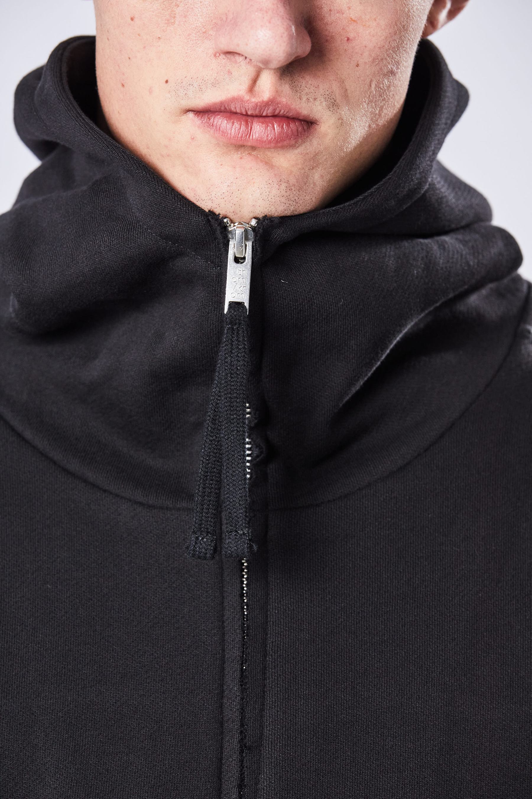 THOM KROM Cotton Zip Hoodie 