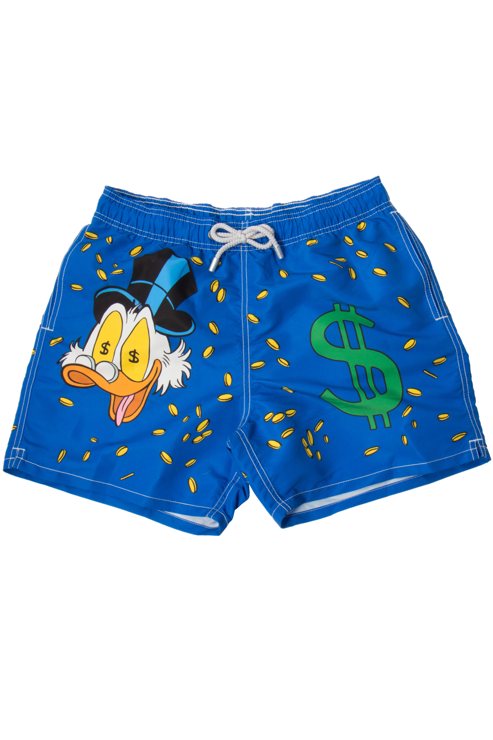 MC 2 SAINT BARTH Scrooge McDuck Print Polyester Swim Shorts Gustavia