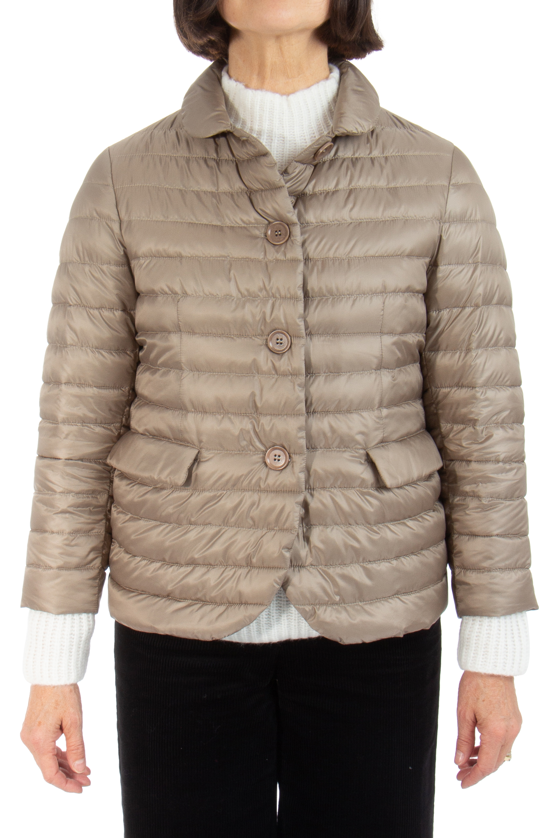 ASPESI Lightweight Quilted Down Jacket