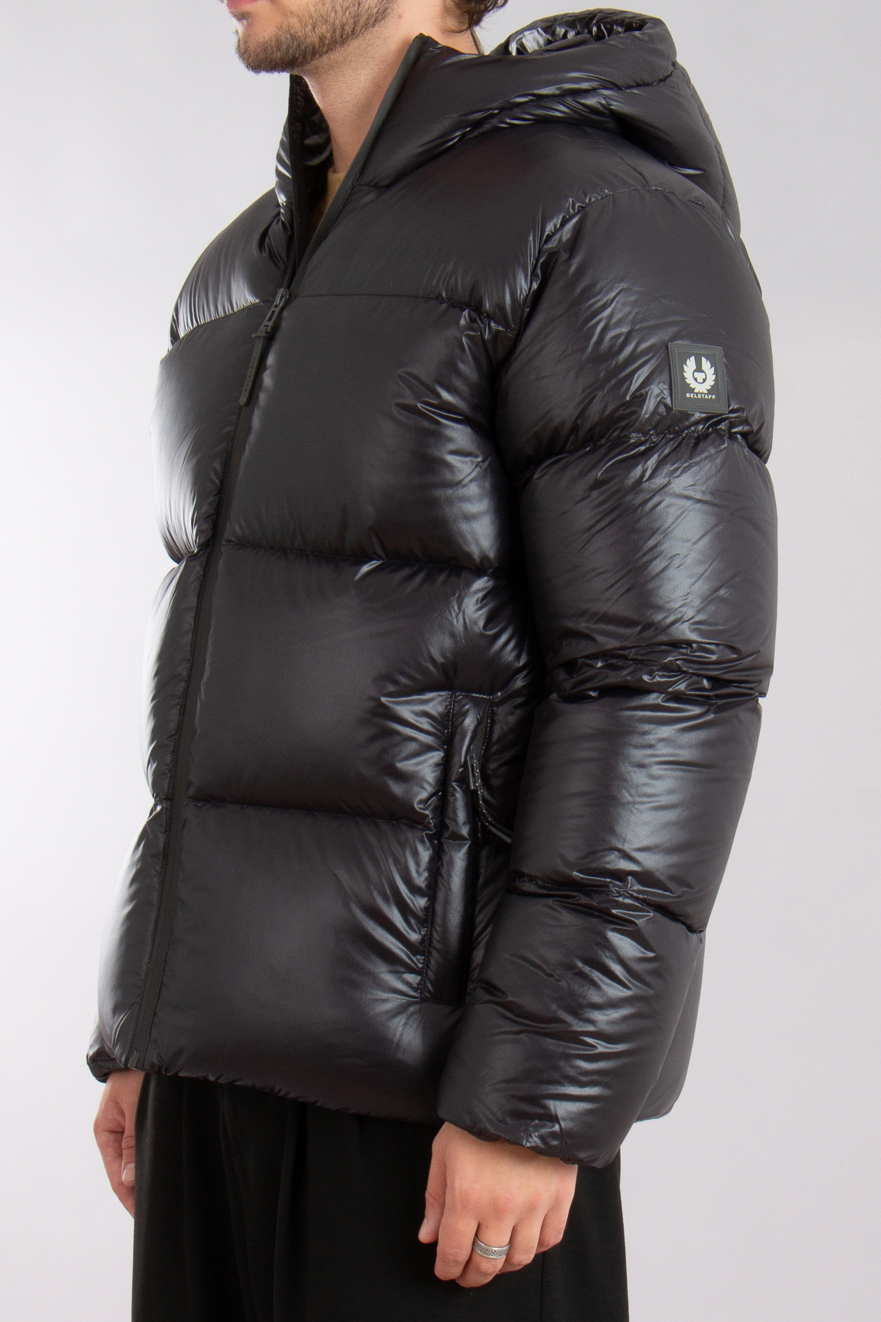 BELSTAFF Recycled Nylon Micro Ripstop Down Jacket Resolve