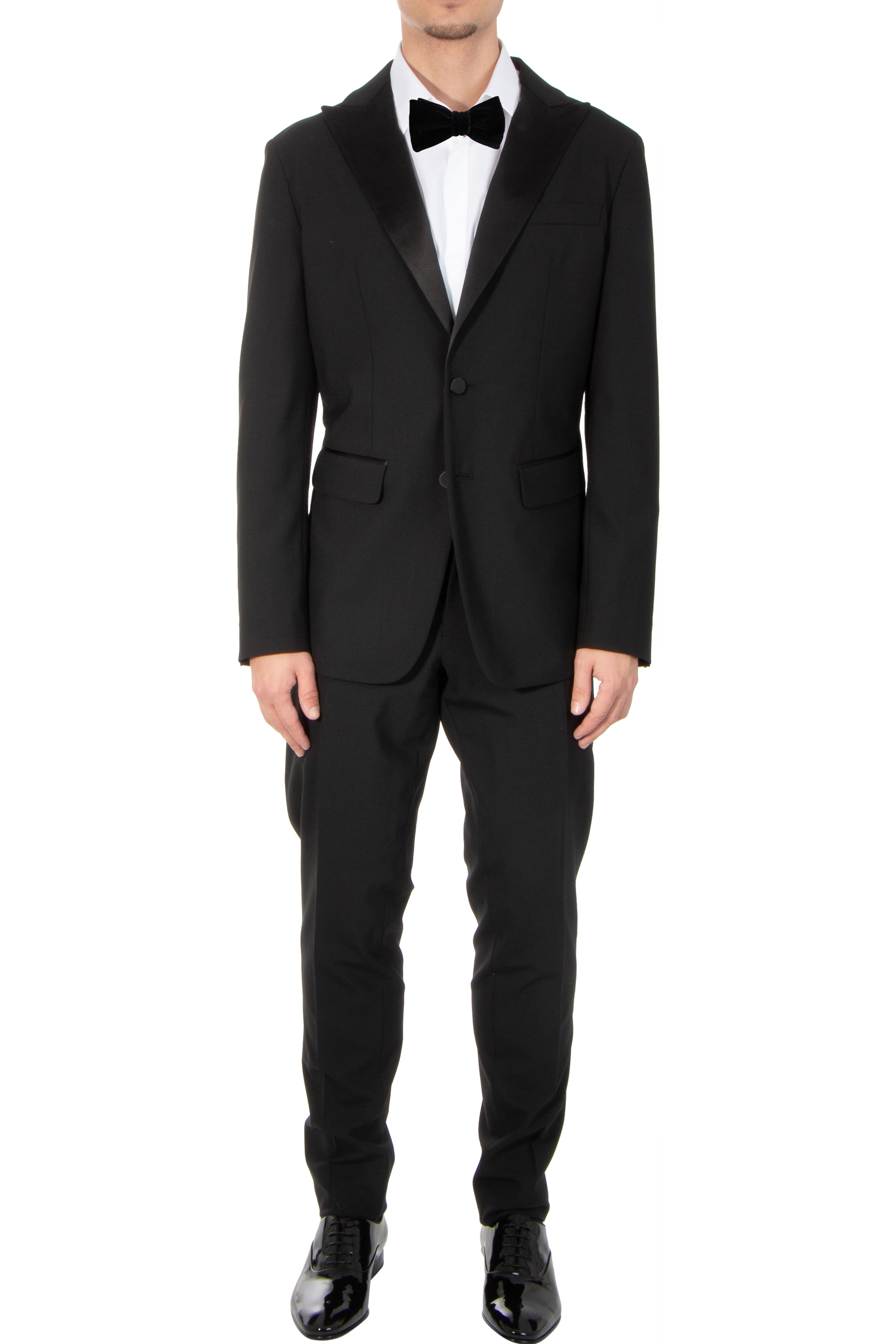 DSQUARED2 Stretch Virgin Wool Blend Tuxedo Miami