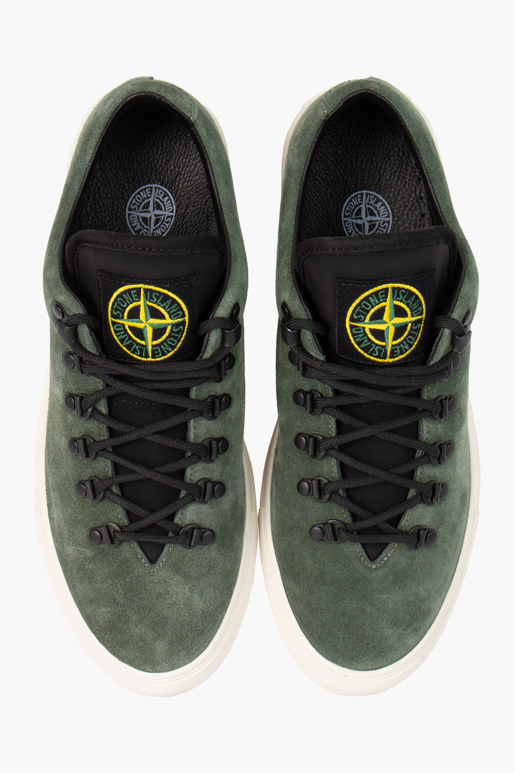 STONE ISLAND Low Cut Suede Sneakers