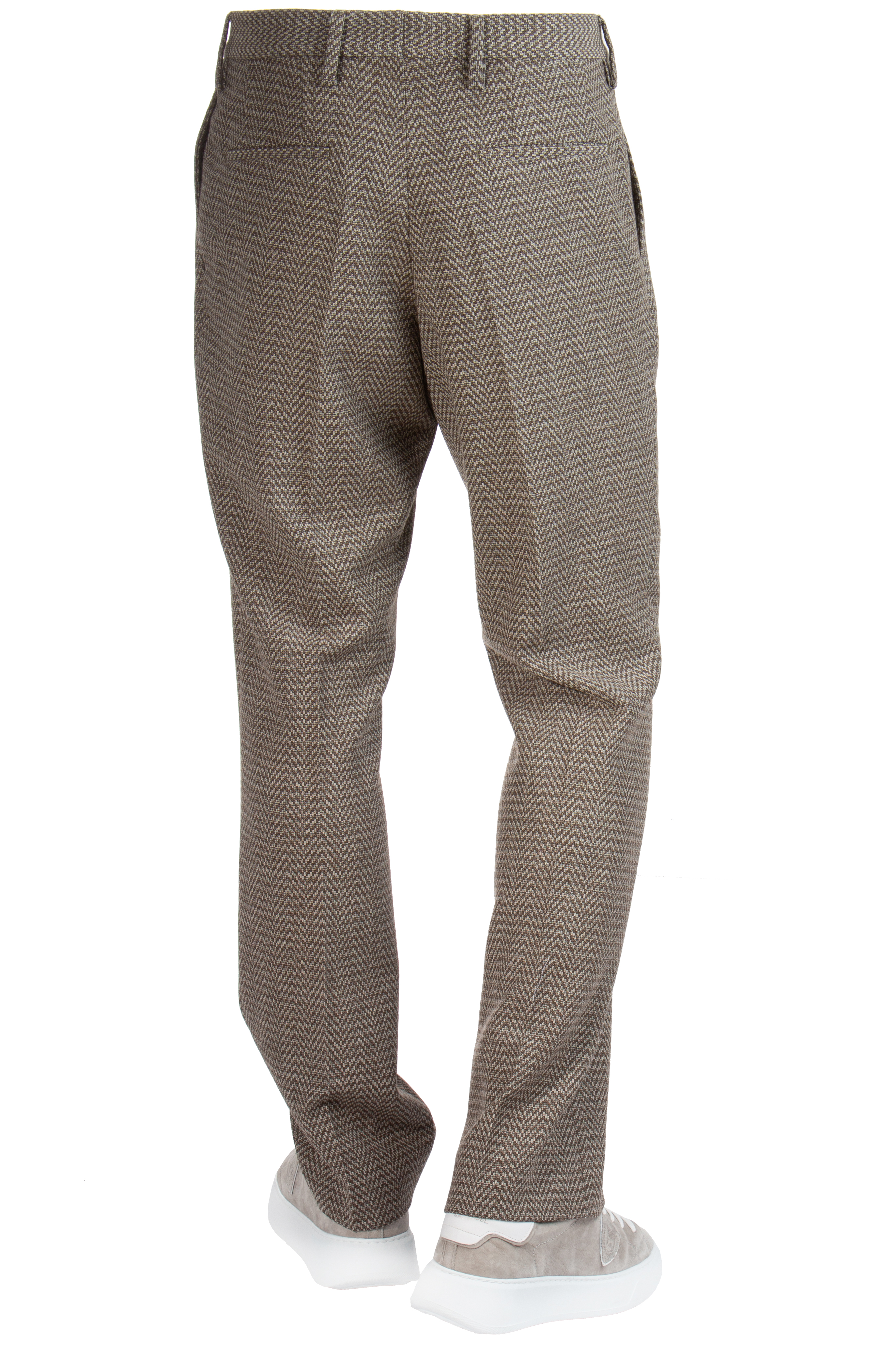 BALDESSARINI Patterned Wool Pants "Cedrik"