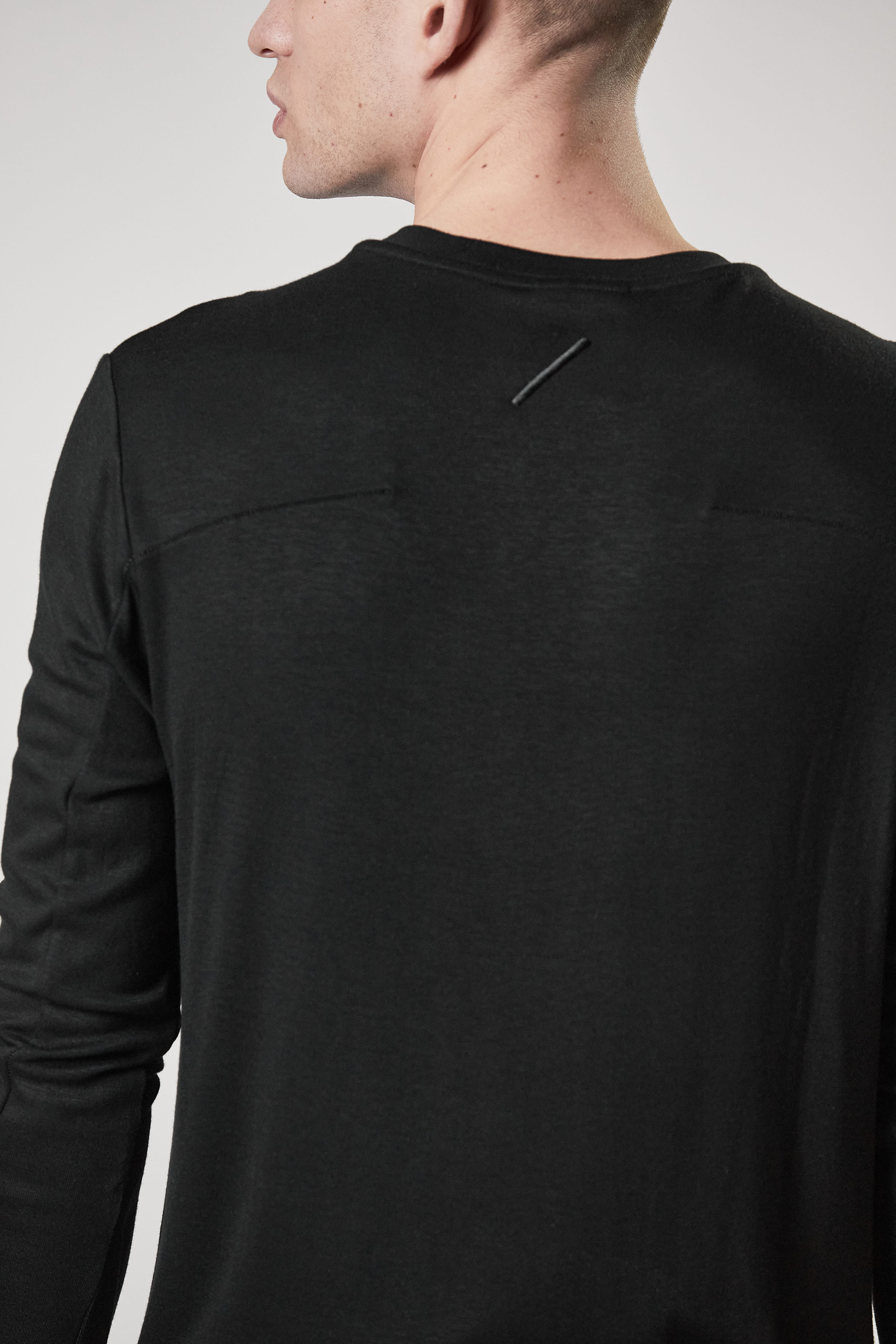 THOM KROM Viscose Stretch Long Sleeve T-Shirt