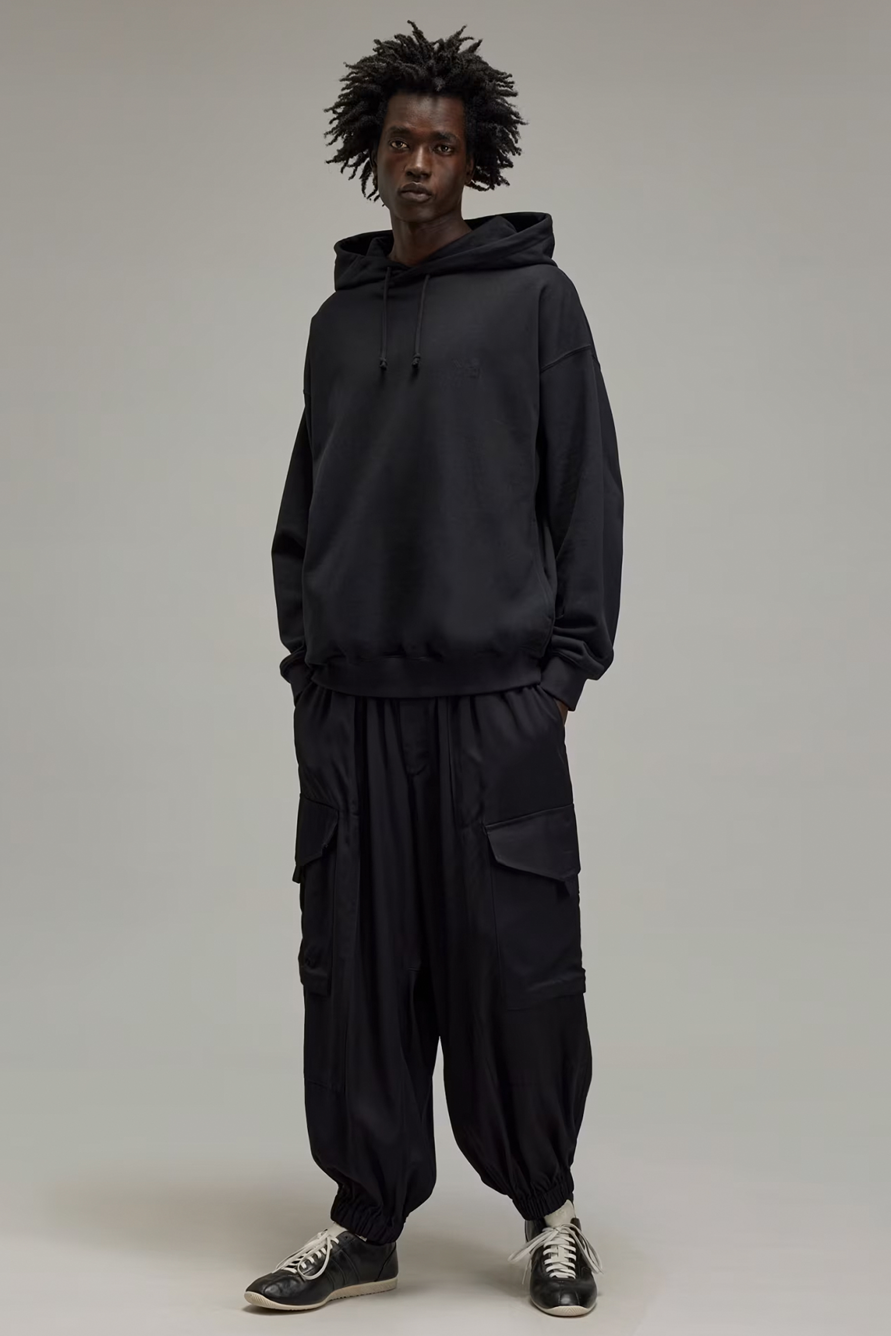 Y-3 Cotton Blend French Terry Hoodie