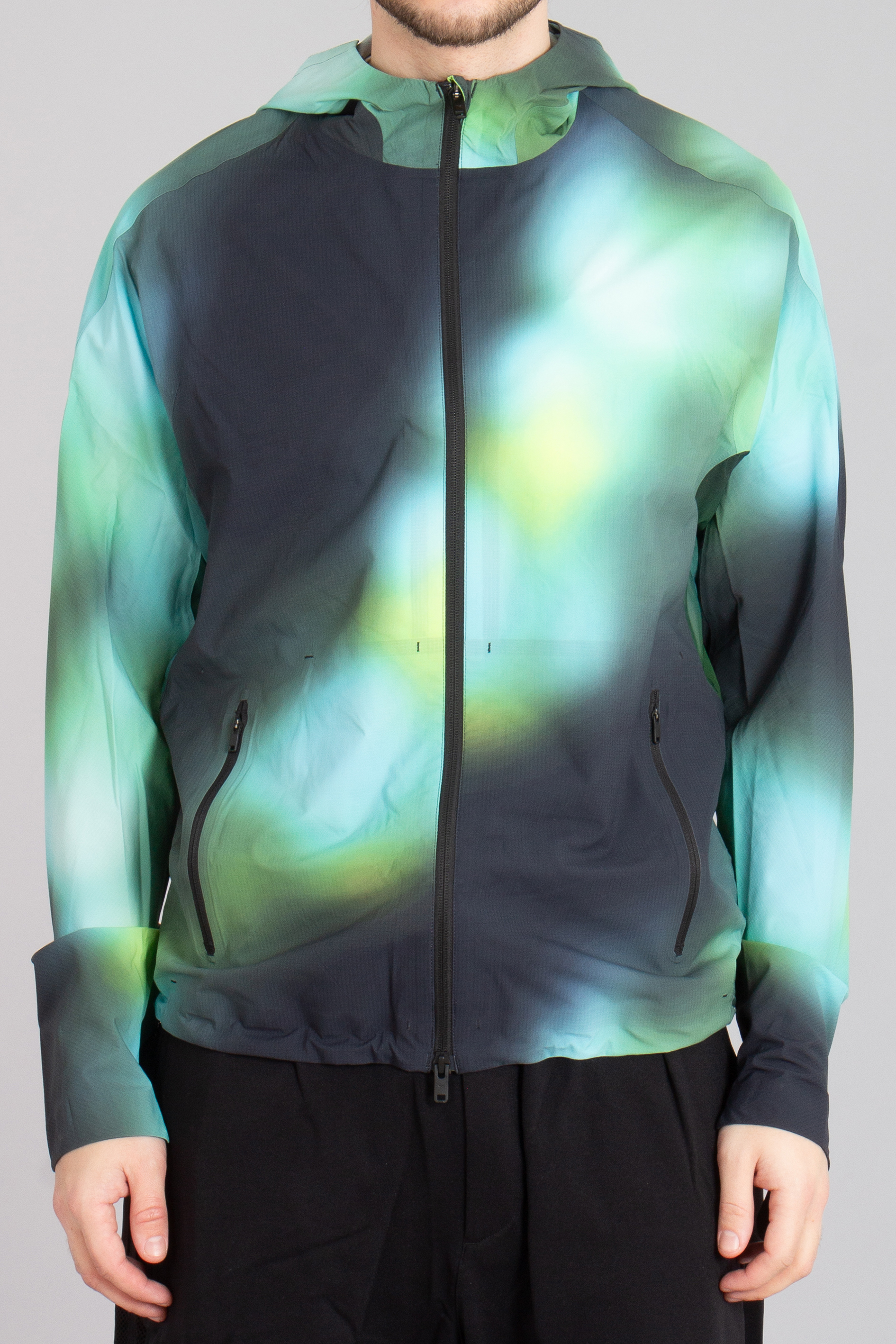 Y-3 Printed Recycled Nylon Ripstop Running Jacket