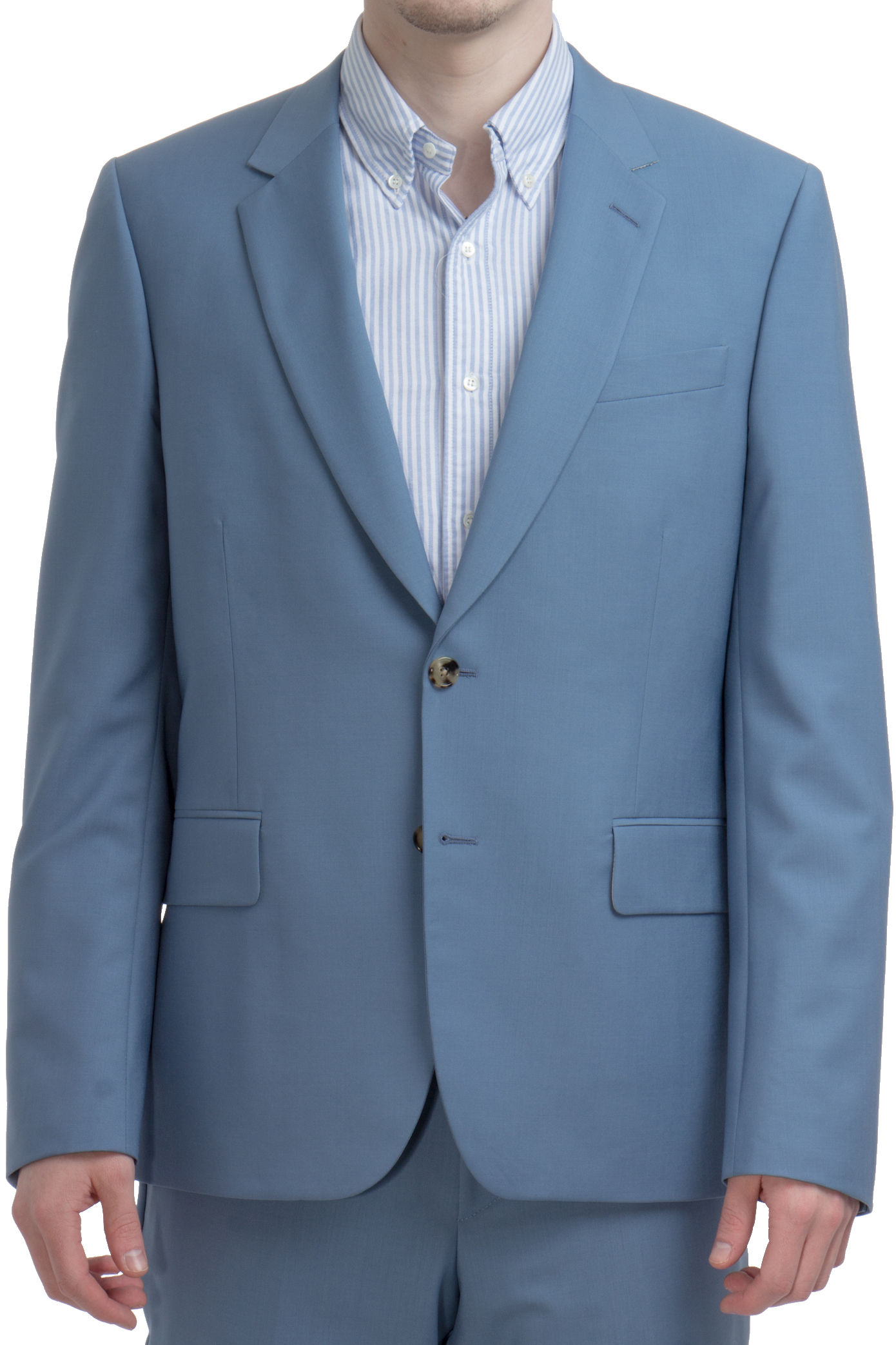 PAUL SMITH Tailored Fit Wool-Mohair Blend Suit