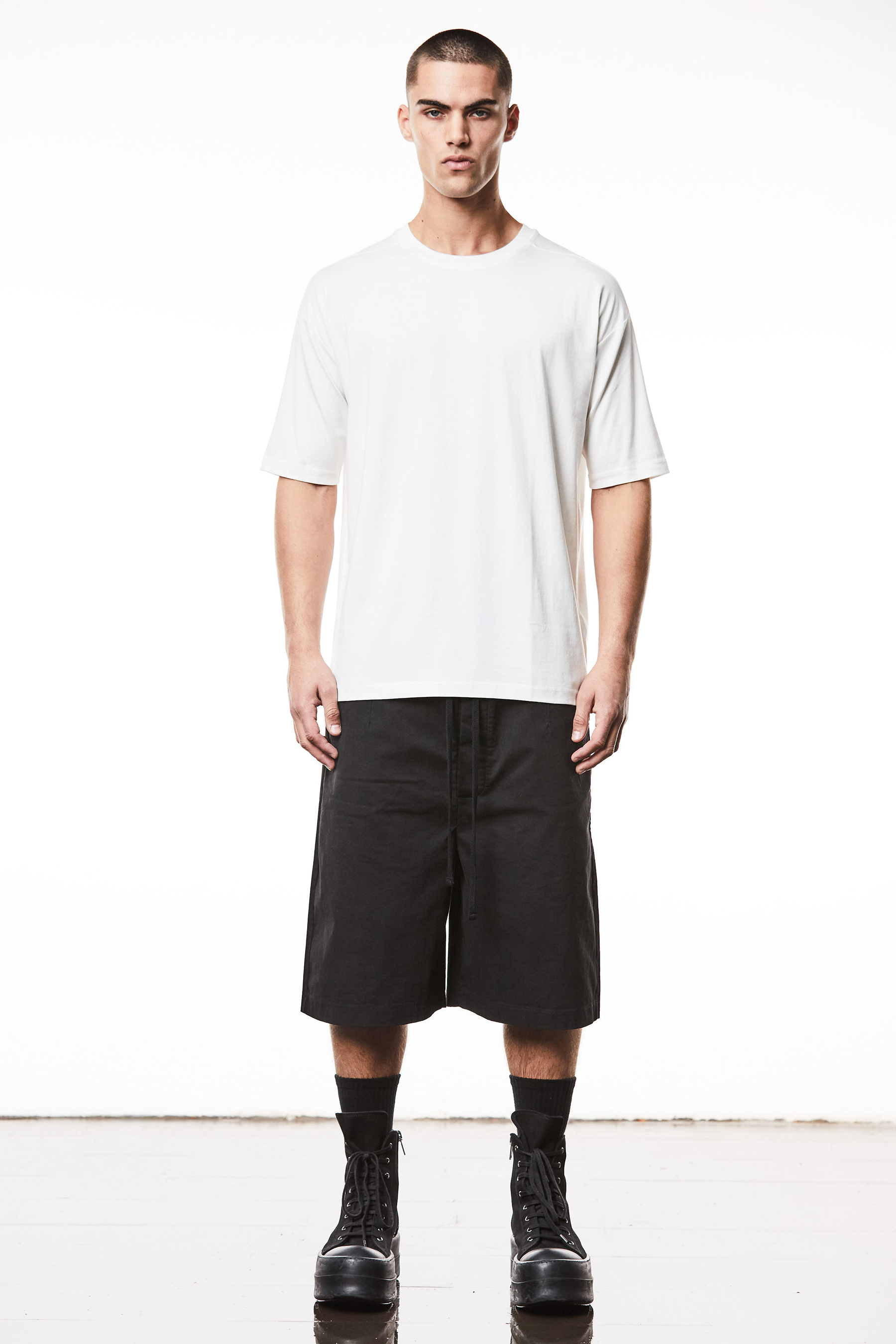 THOM KROM Relaxed Fit Cotton-Modal Stretch T-Shirt