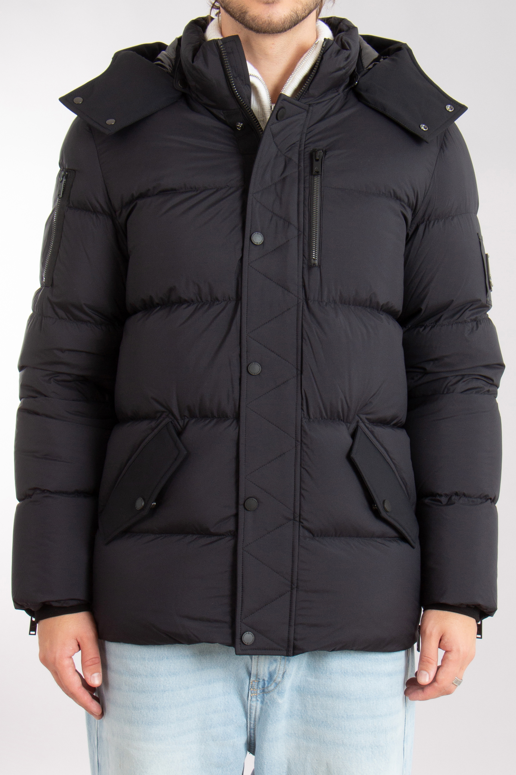 MOOSE KNUCKLES Nylon Down Jacket Kings Puffer