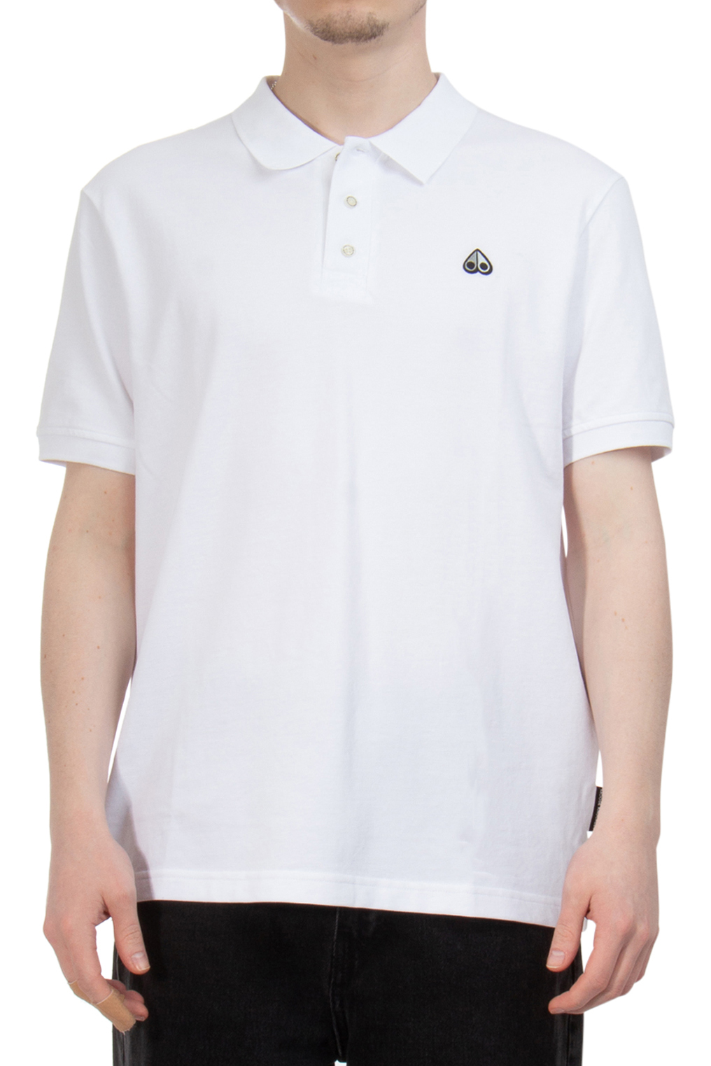 MOOSE KNUCKLES Logo Cotton Piqué Polo Shirt