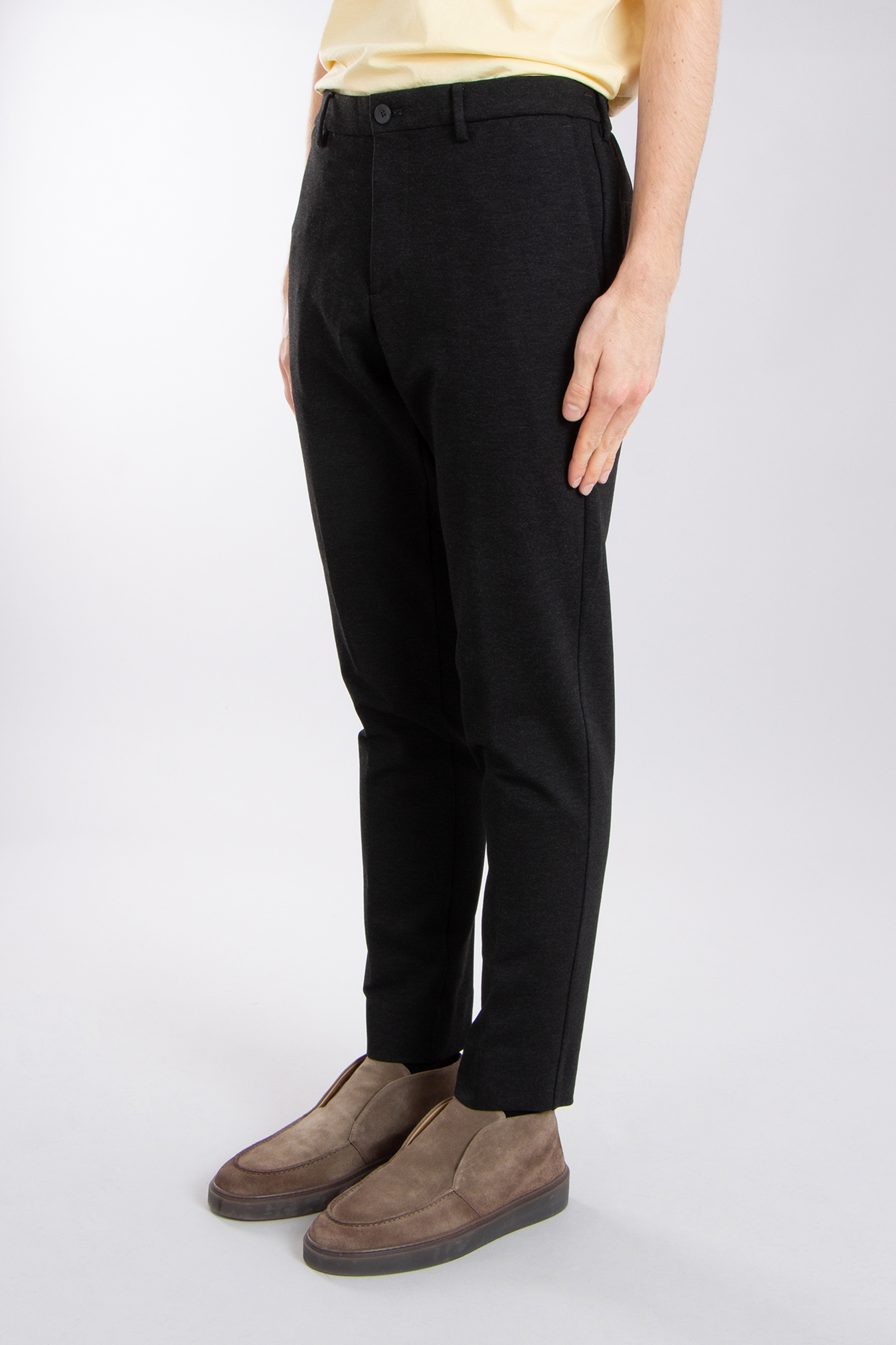 GTA Viscose-Nylon Blend Stretch Jersey Pants Davide