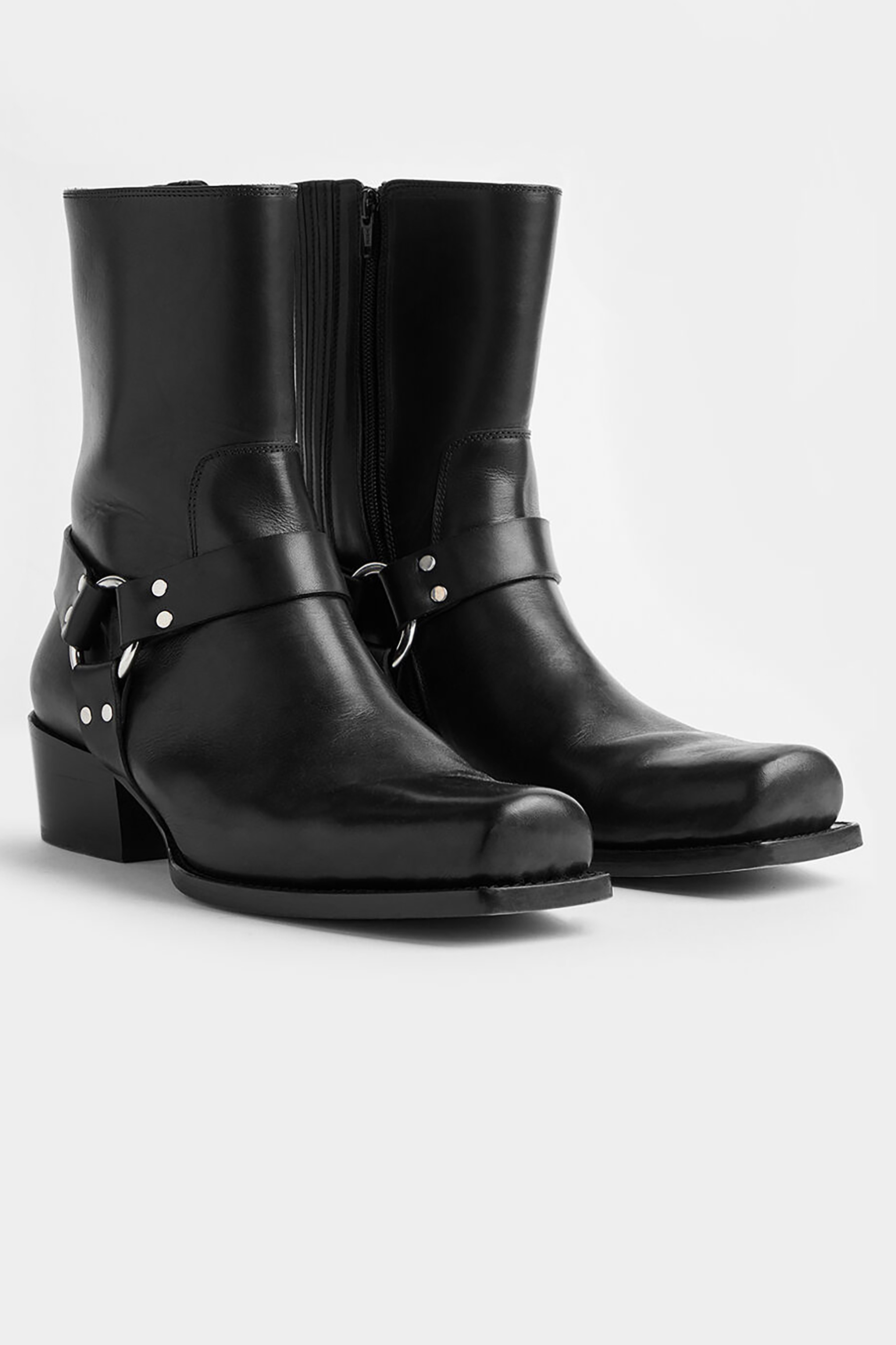 DSQUARED2 Ring Leather Biker Boots