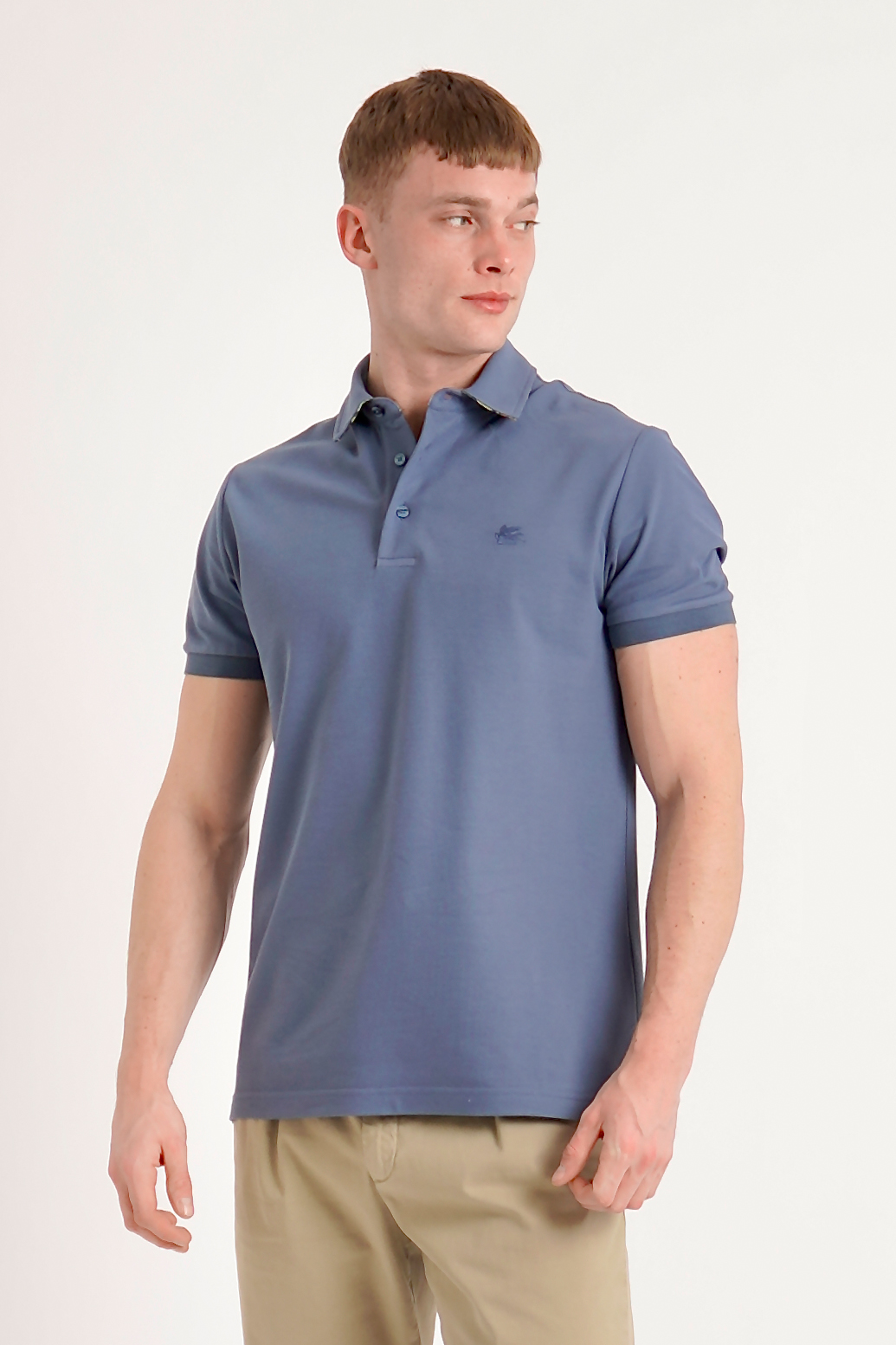 ETRO Cotton Piqué Polo Shirt