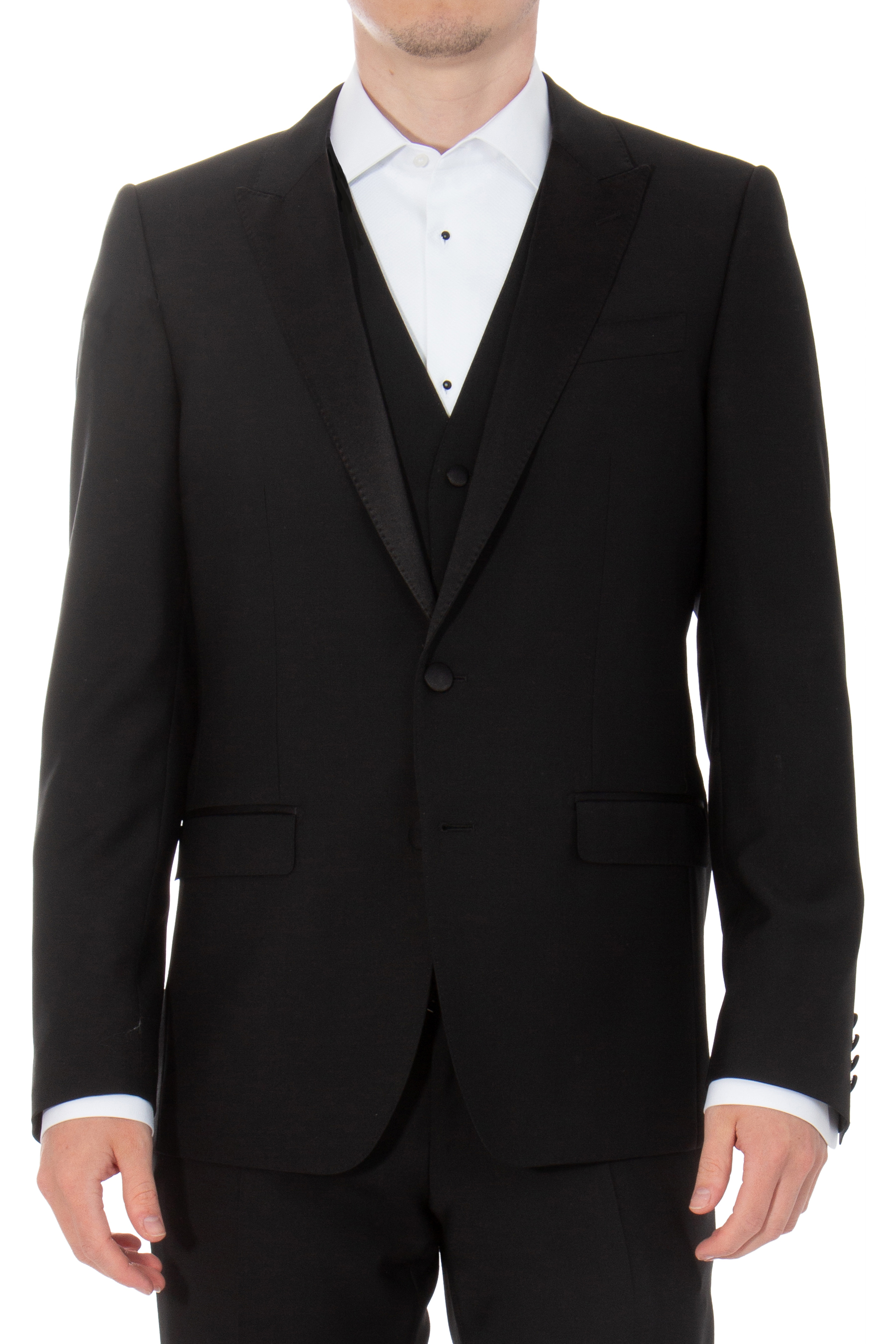 DOLCE & GABBANA Virgin Wool Blend Tuxedo