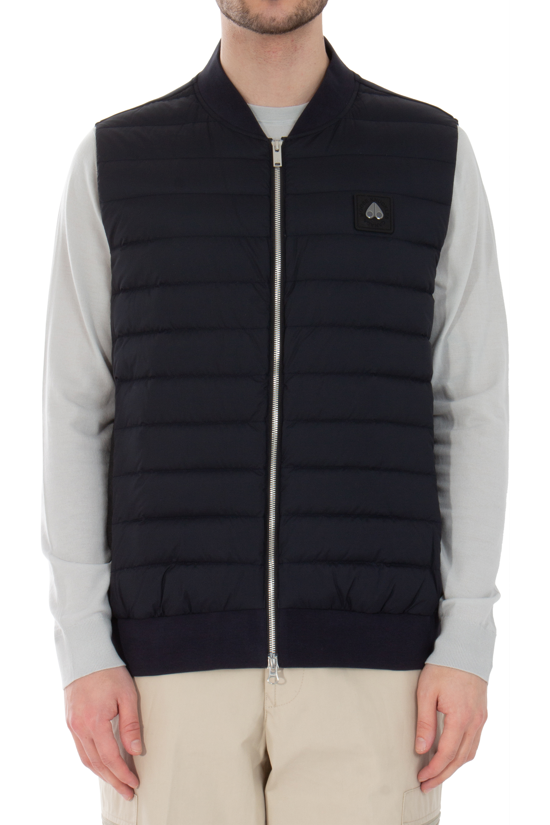 MOOSE KNUCKLES Air Down Nylon Vest Explorer