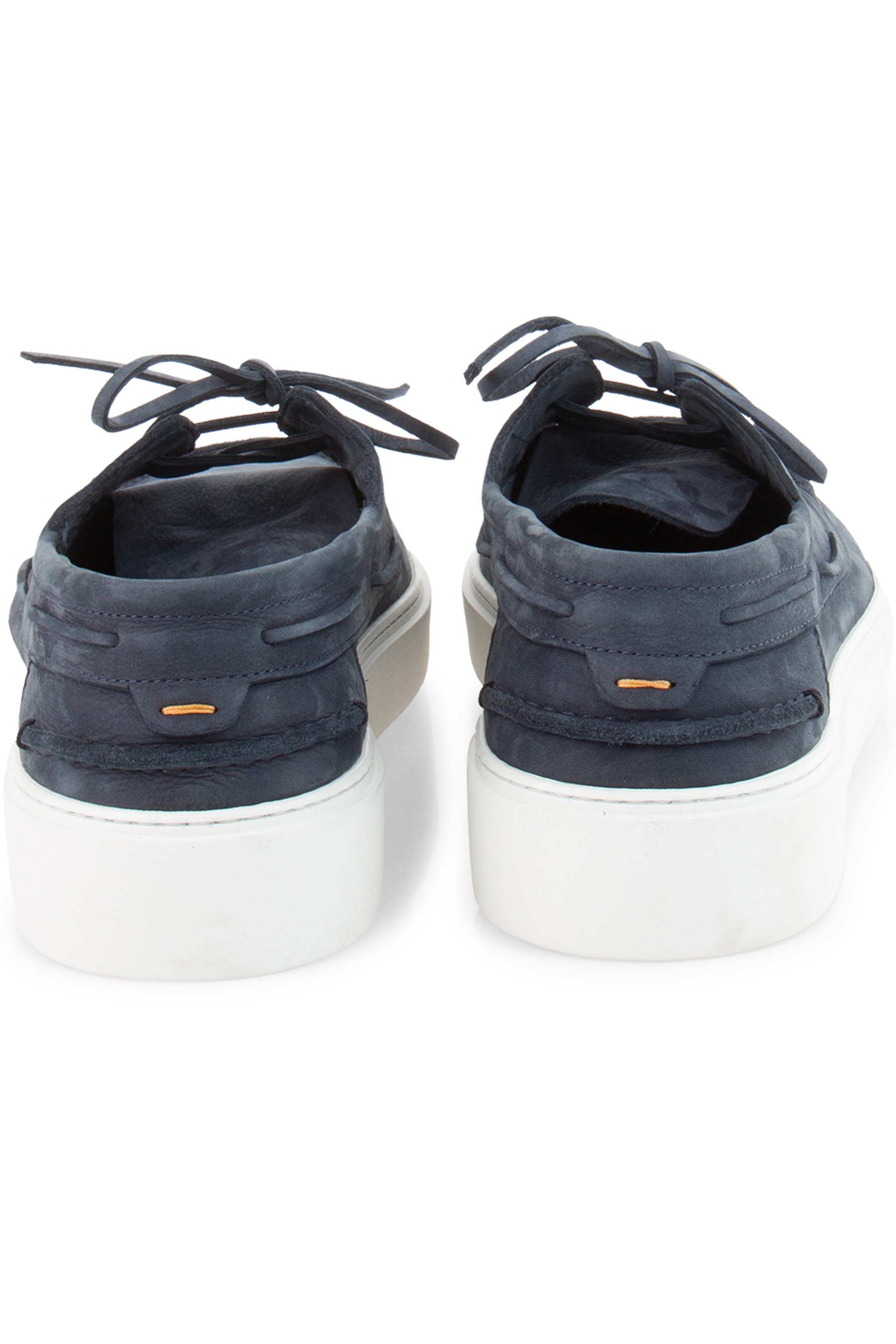 FABIANO RICCI Leather Boat Shoes