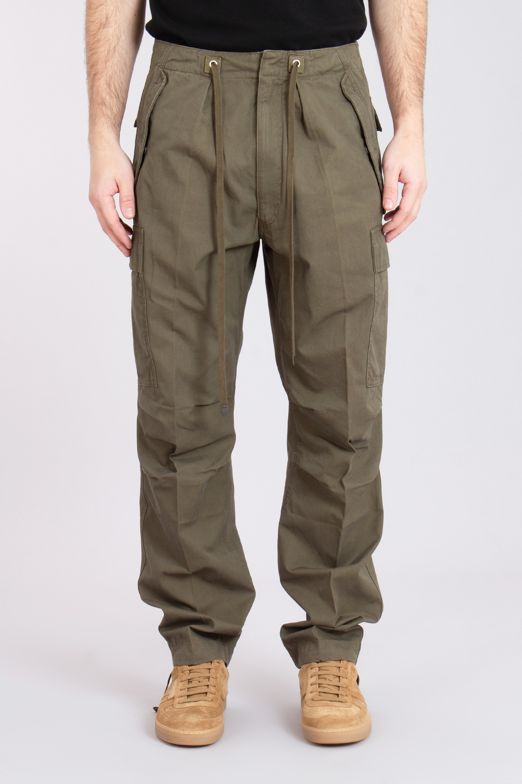 TOM FORD Enzyme Cotton Twill Cargo Pants