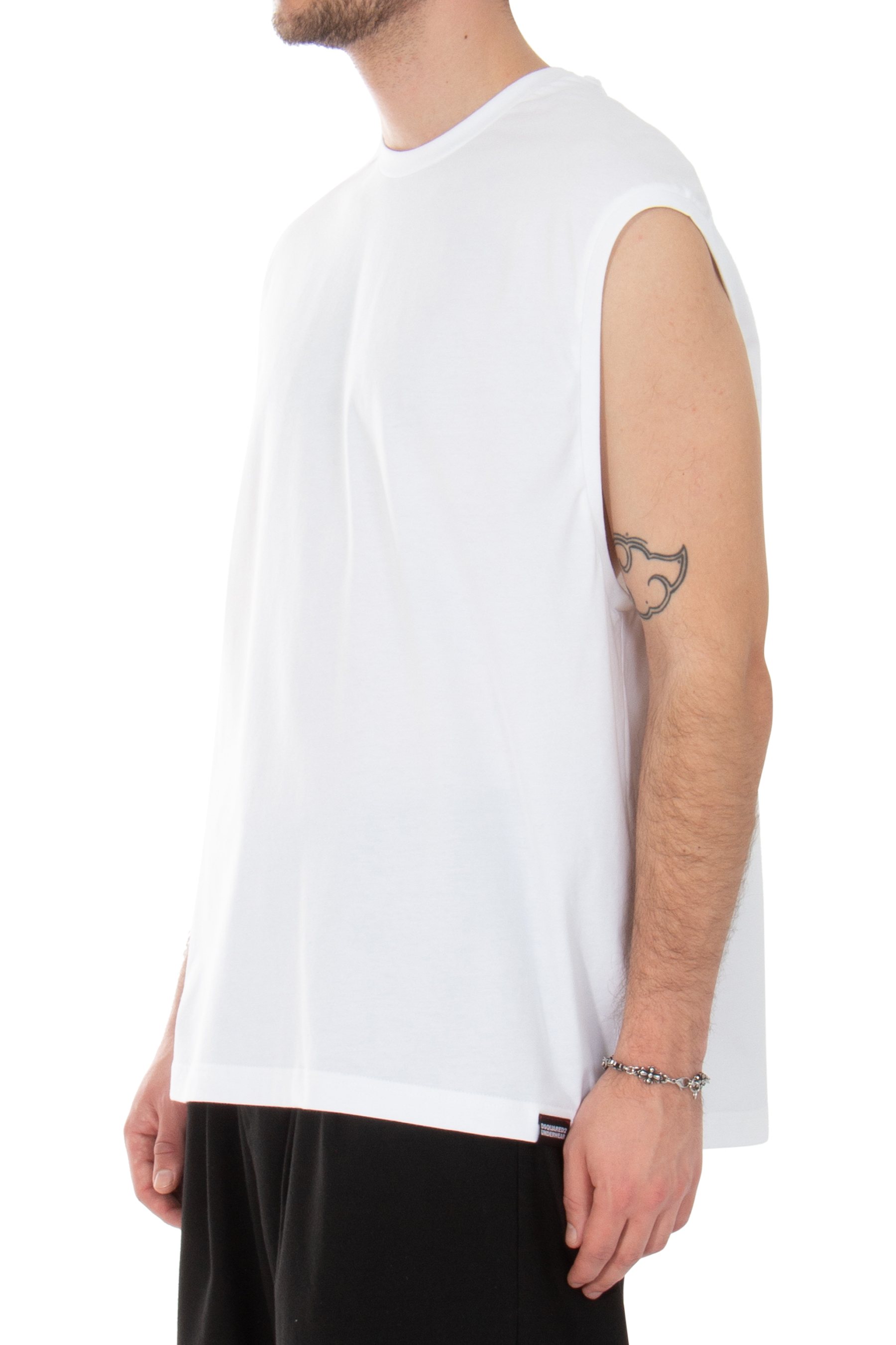 DSQUARED2 Technicolor Cotton Stretch Jersey Tank Top