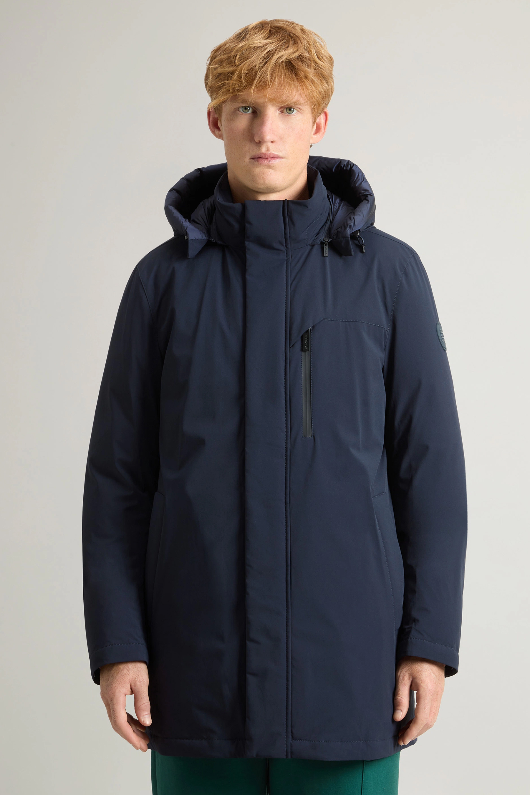 WOOLRICH Nylon Stretch Mountain Down Parka