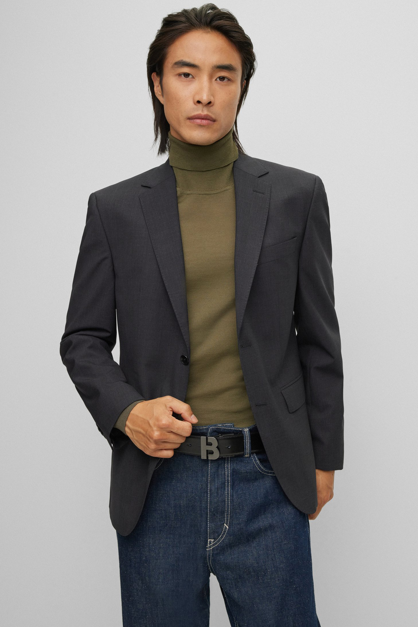 BOSS Virgin Wool Blazer H-Jeckson