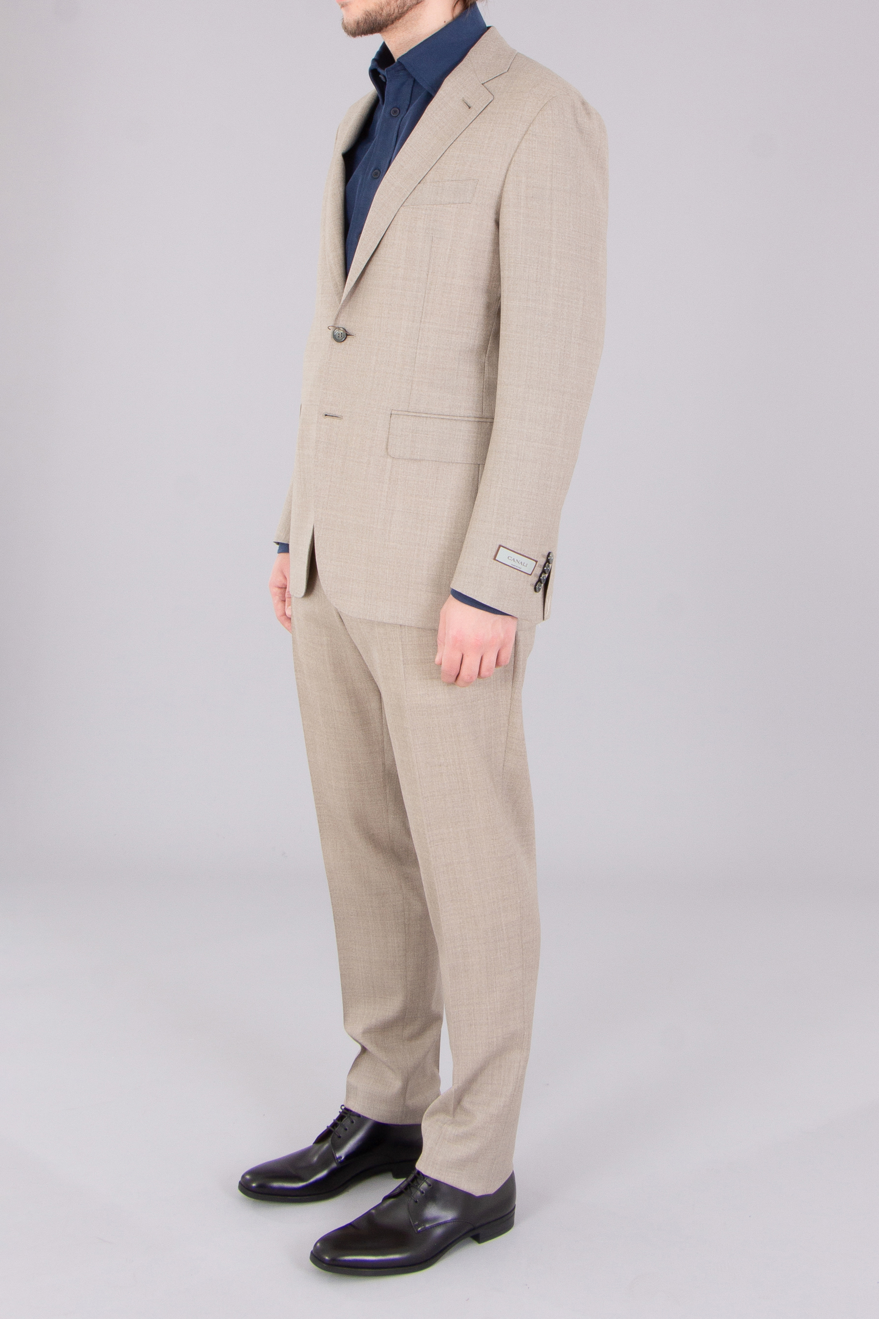 CANALI Modern Fit Travel Wool Suit Kei