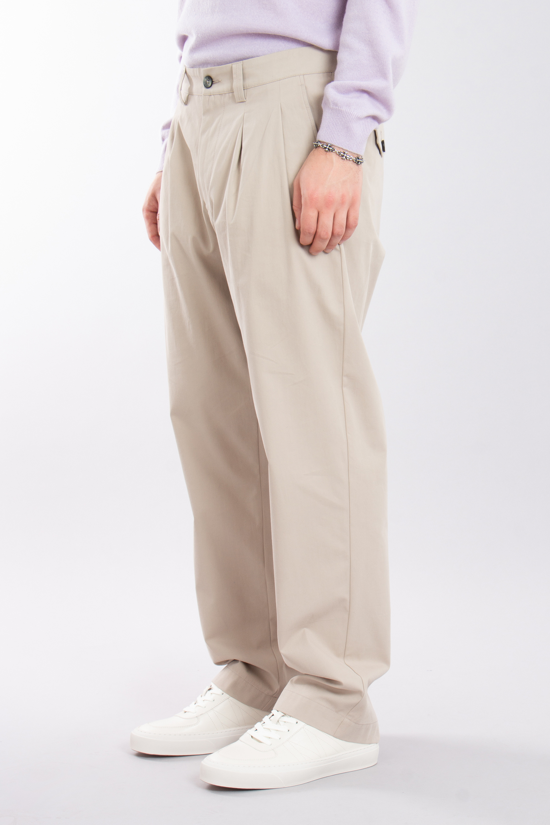 SEASE Wide Fit Cotton Pants